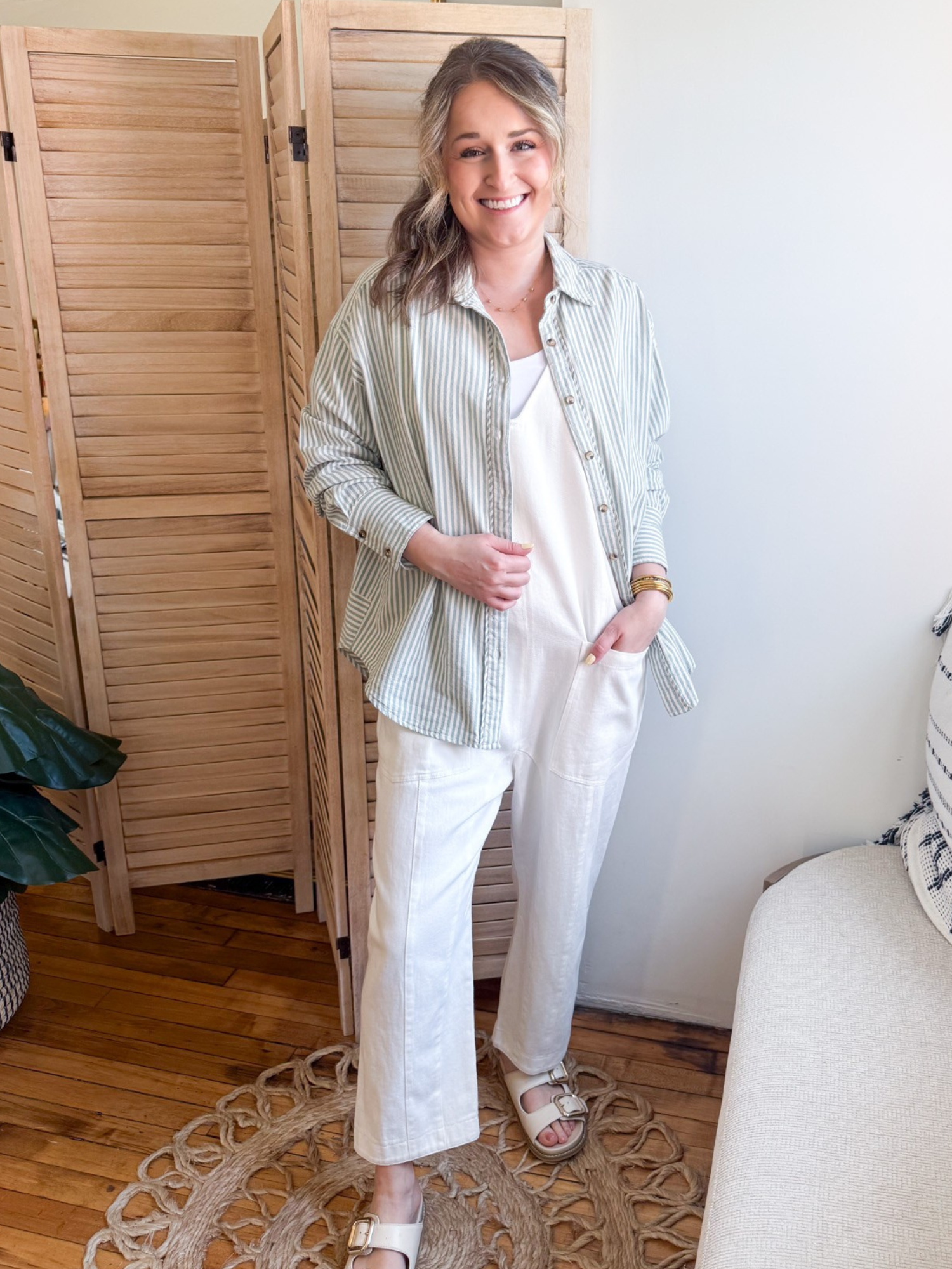 Maika Denim Overall Jumpsuit - The Collective Rose