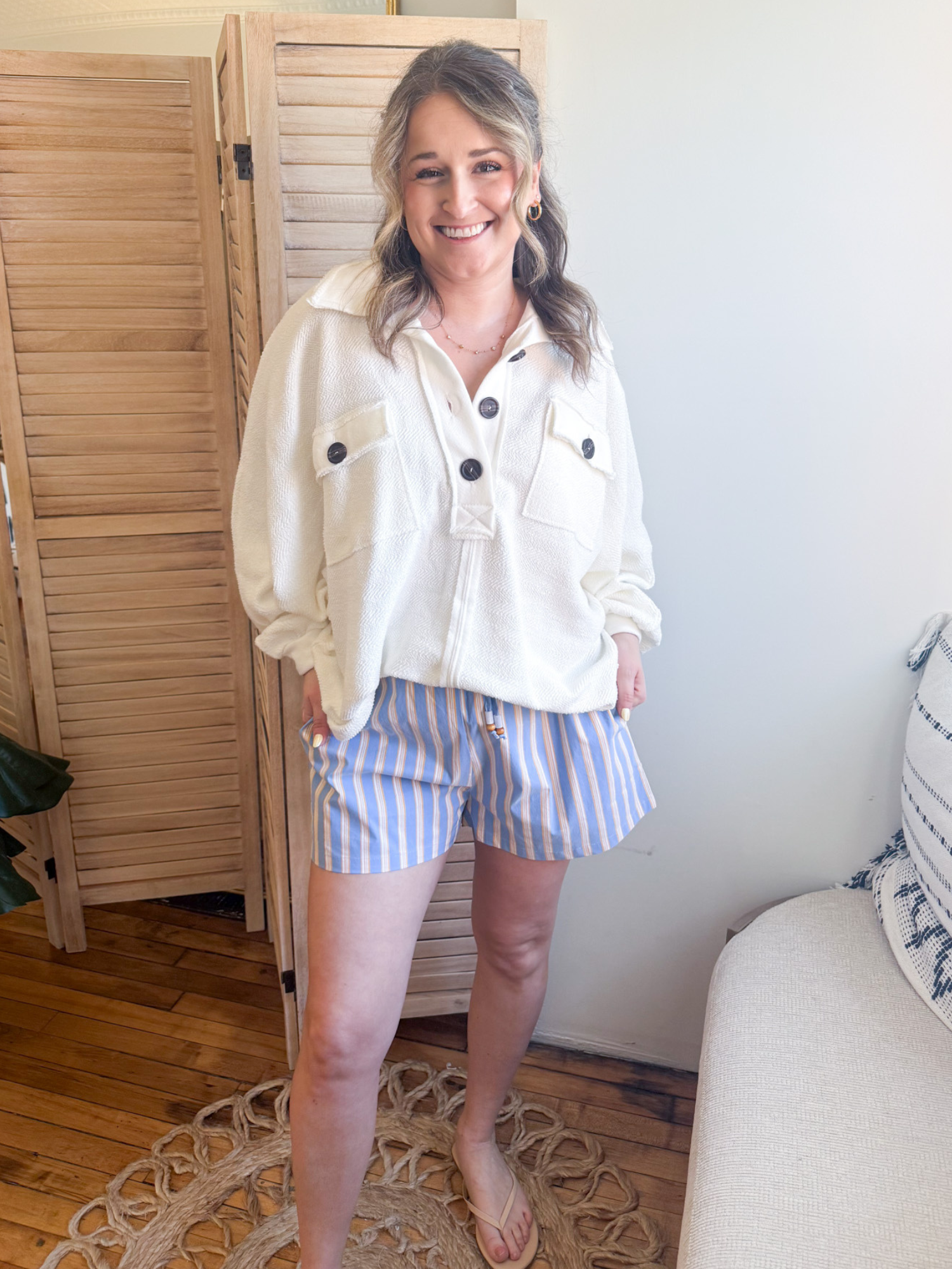Reagan French Terry Pullover - The Collective Rose