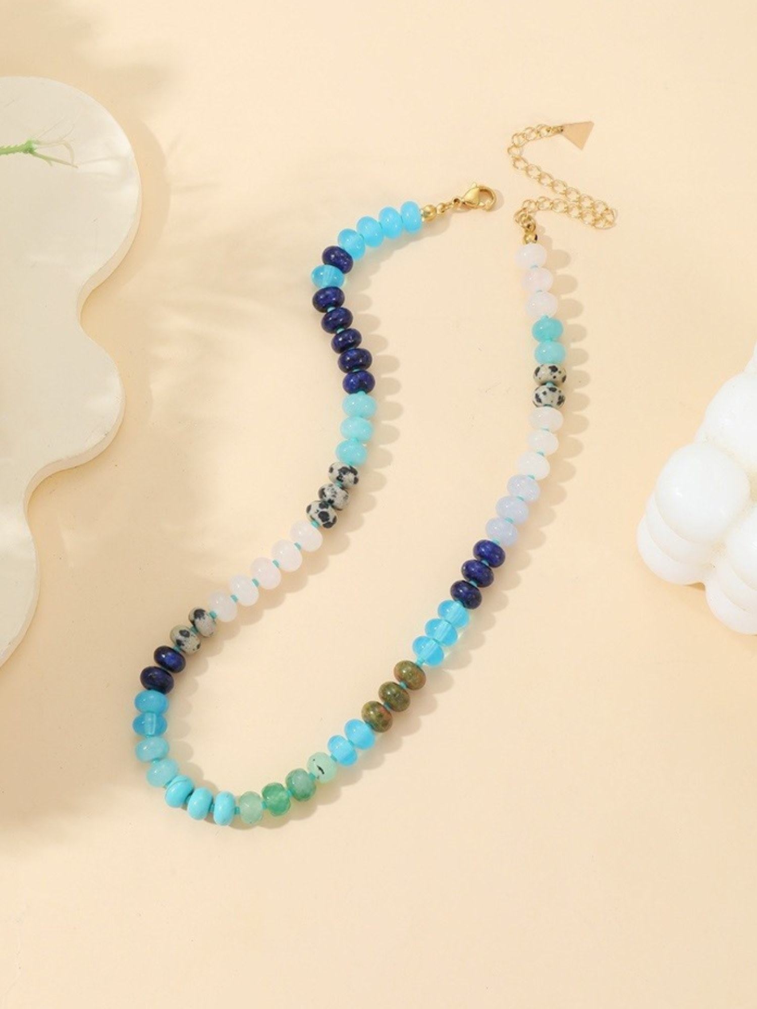 Beaded Layering Necklace - Lakeside - The Collective Rose
