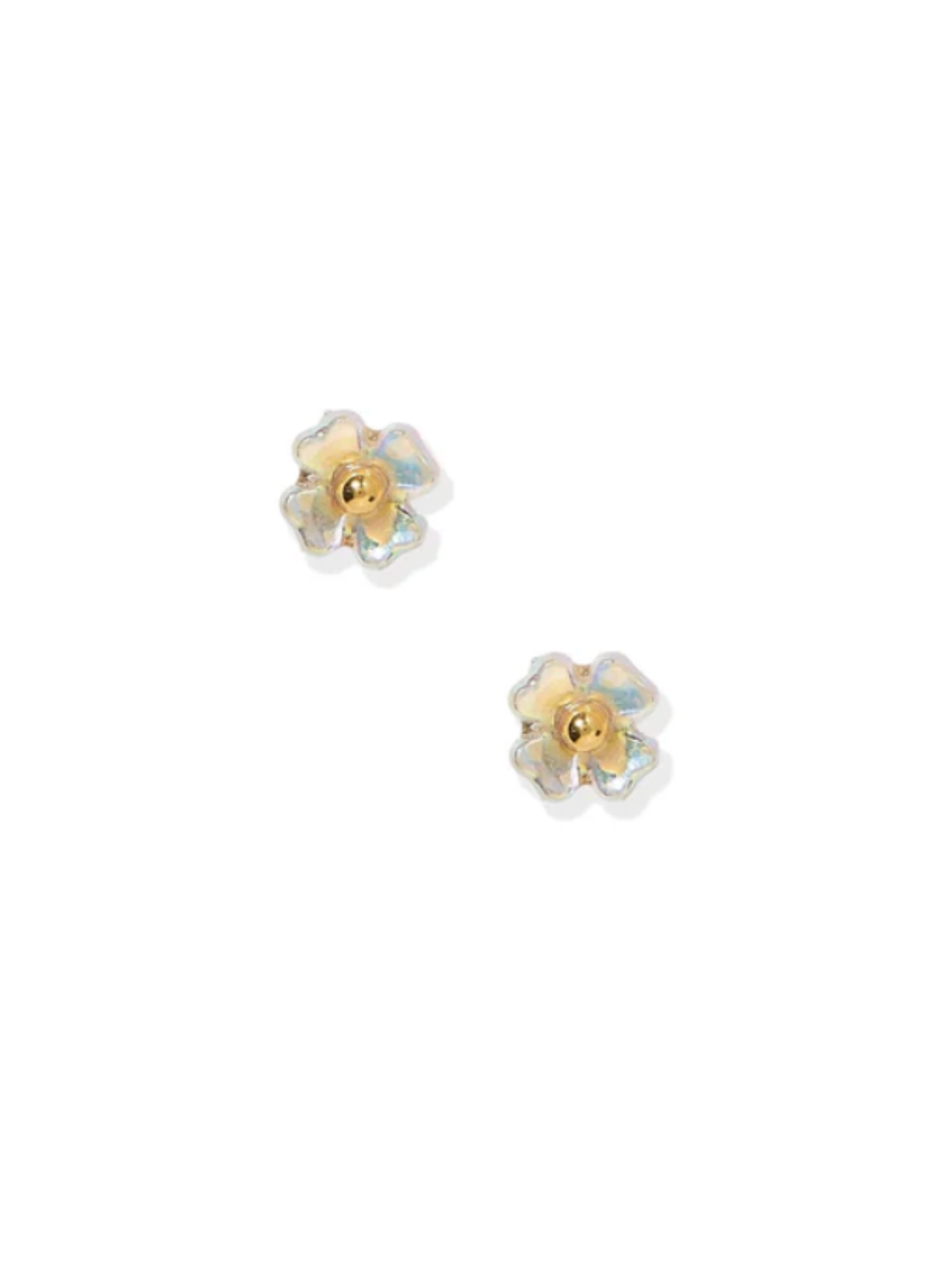 Sloane Flower Screwback Stud Earrings - The Collective Rose