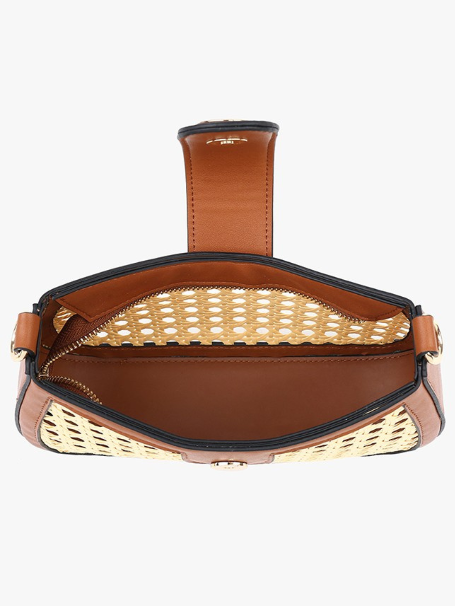 Miller Rattan Crossbody - The Collective Rose