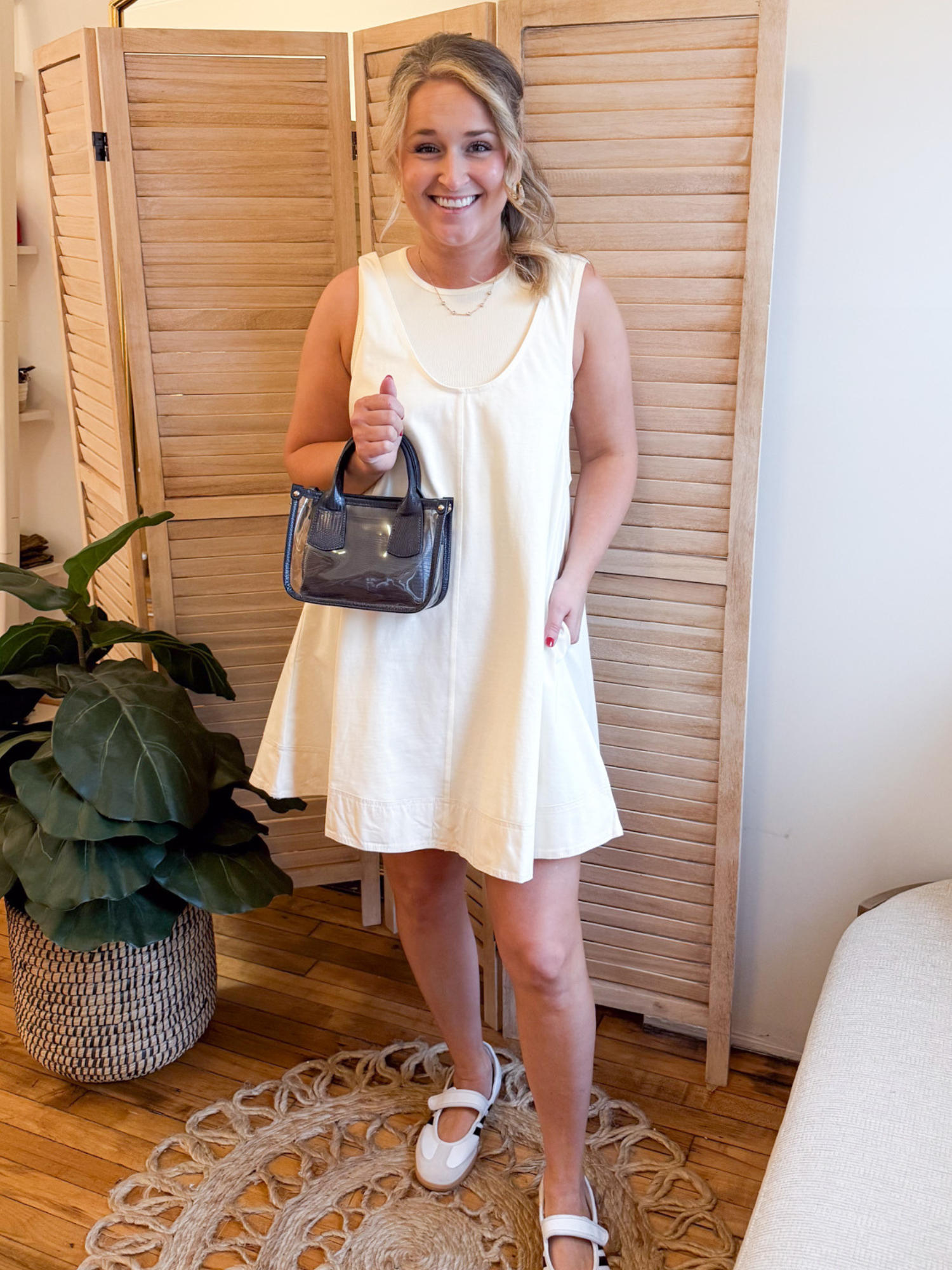 Veda Tank And Mini Dress Set - The Collective Rose