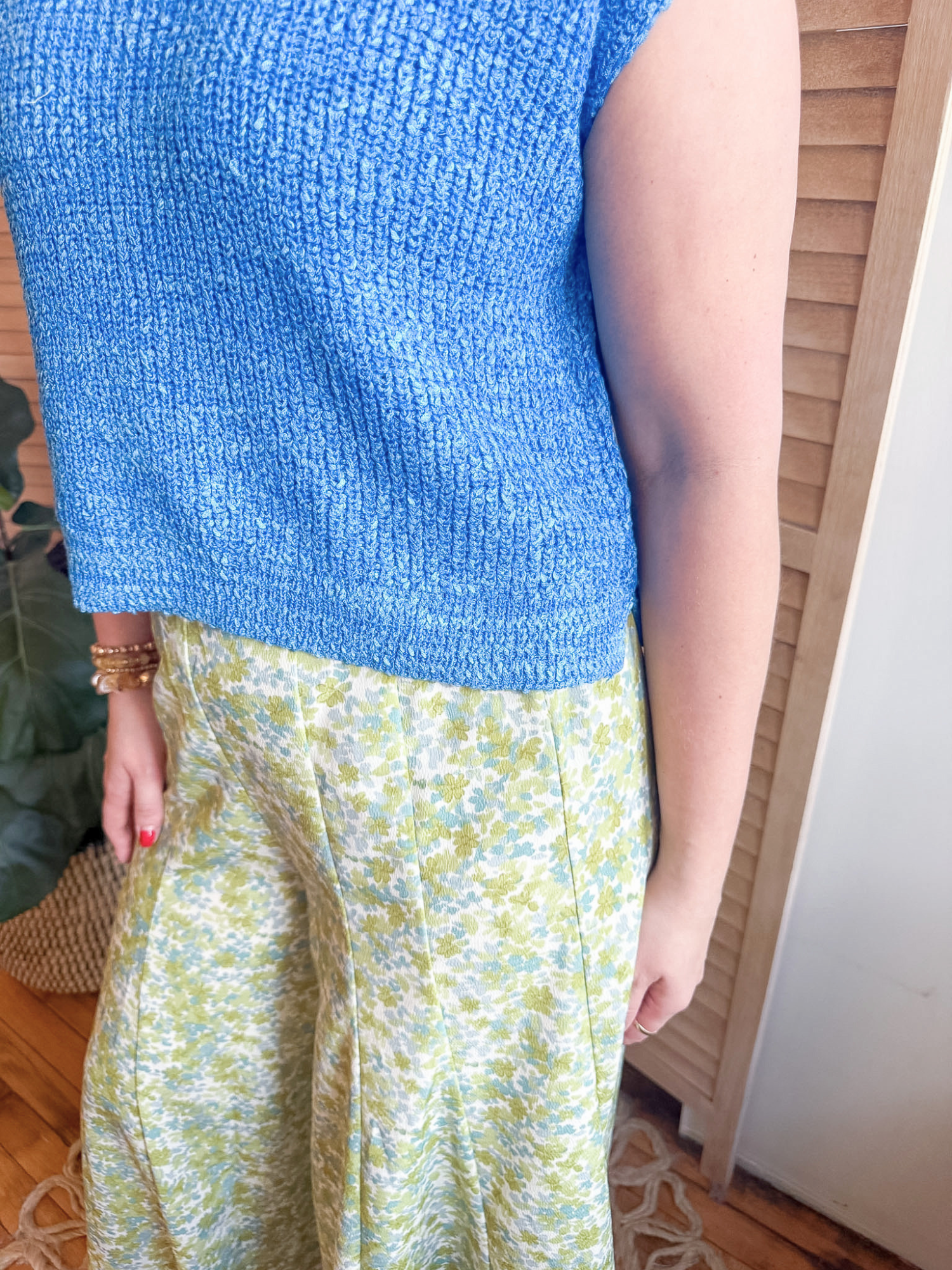 Tayler Wide Leg Floral Pants - The Collective Rose