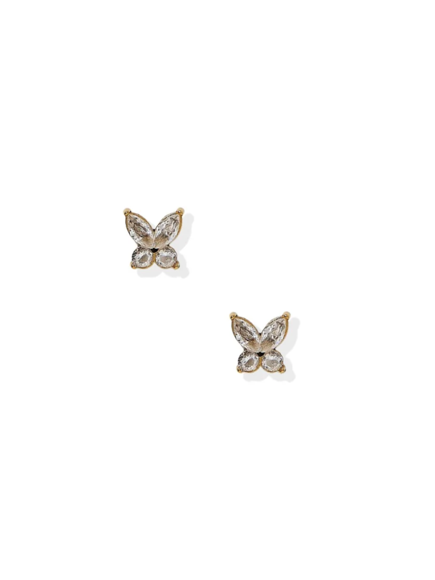 Lynn Butterfly Screwback Stud Earrings - The Collective Rose