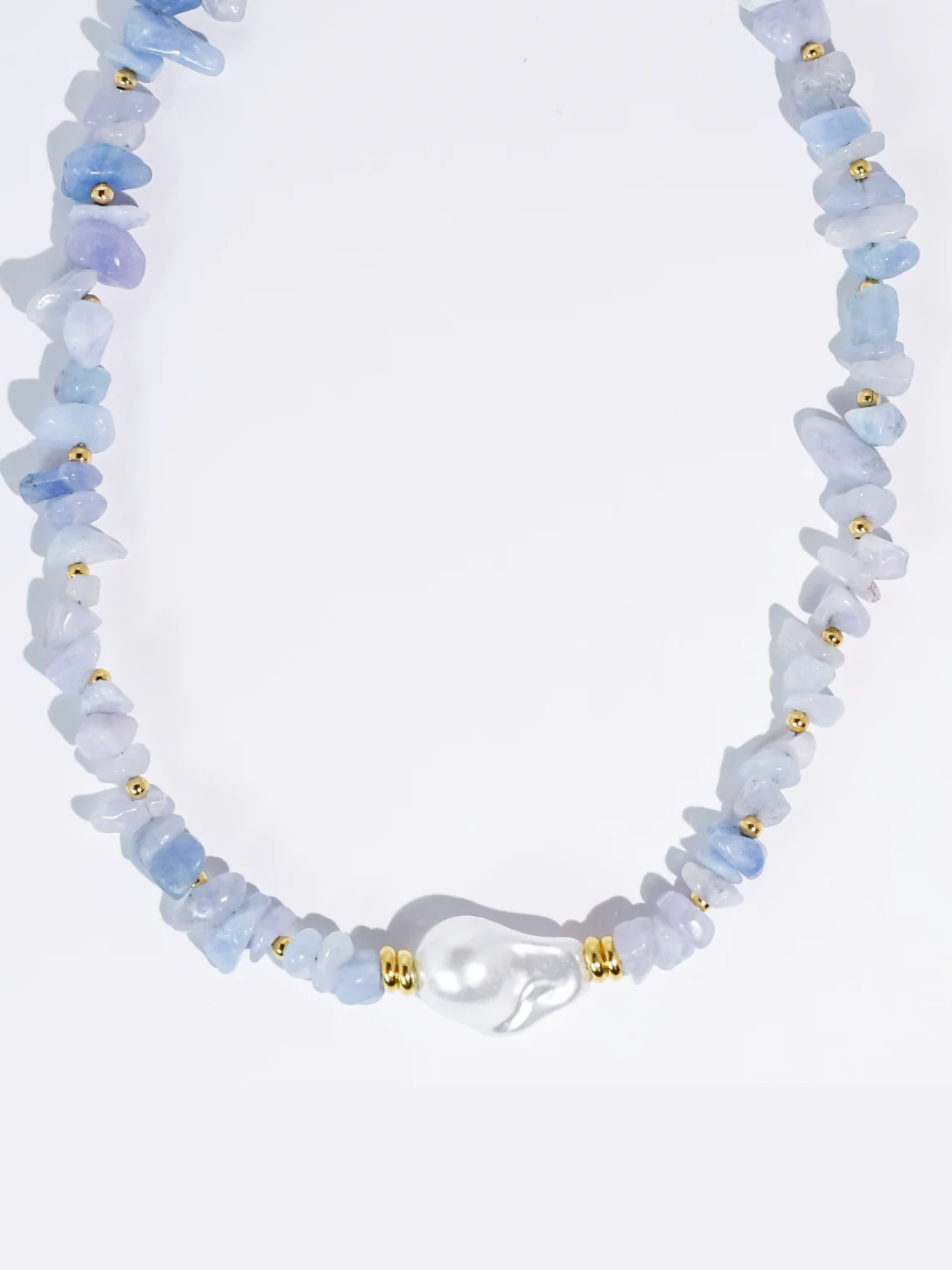 Enchanted Pearl Gemstone Necklace - The Collective Rose