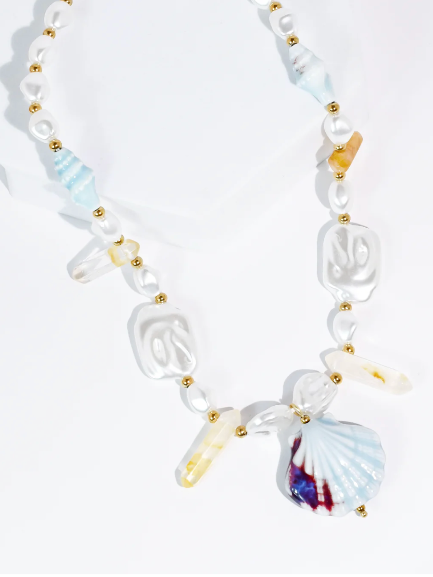 Ocean Treasure Necklace - The Collective Rose