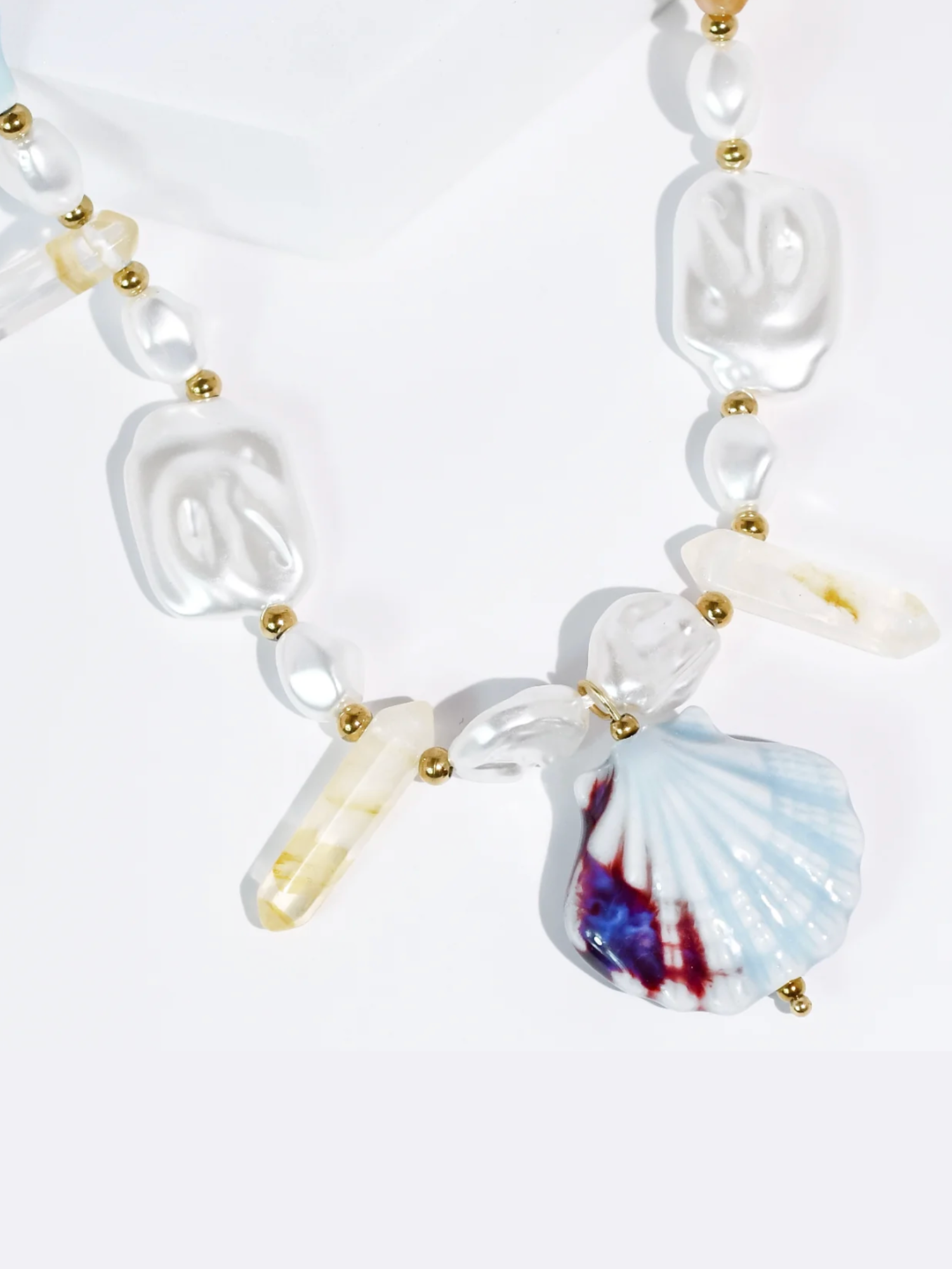 Ocean Treasure Necklace - The Collective Rose