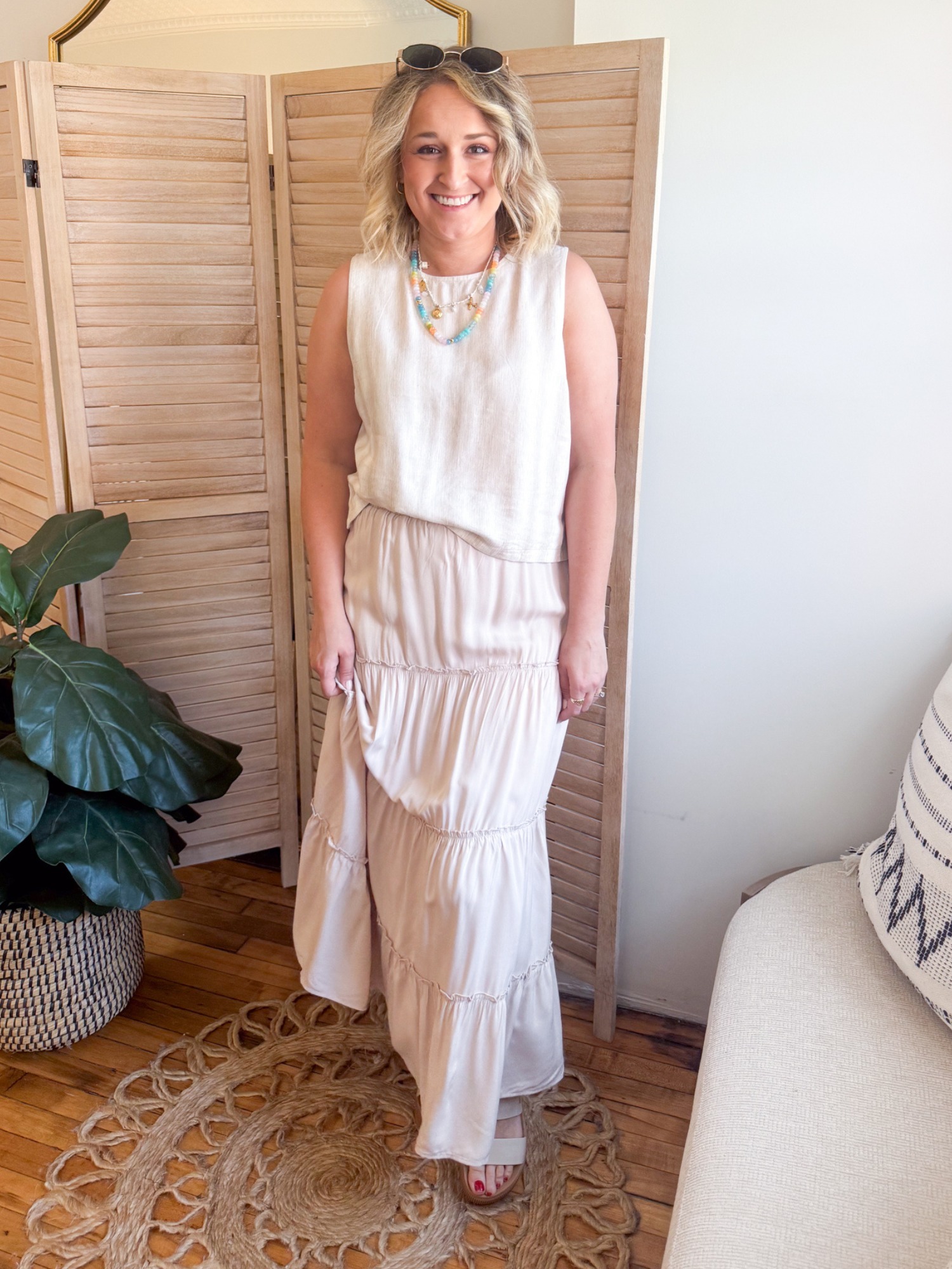 Nola Tiered Maxi Skirt