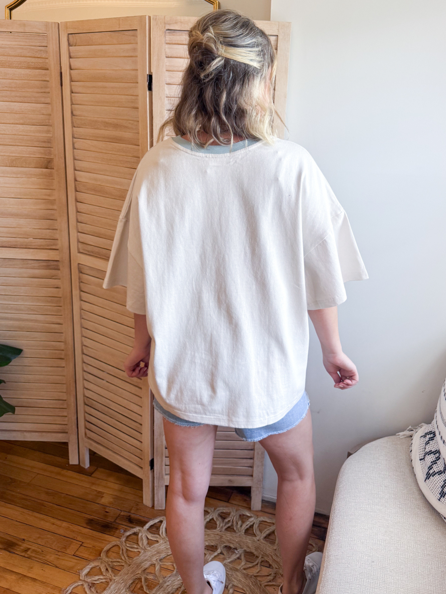 Sweet Serve Contrast Tee