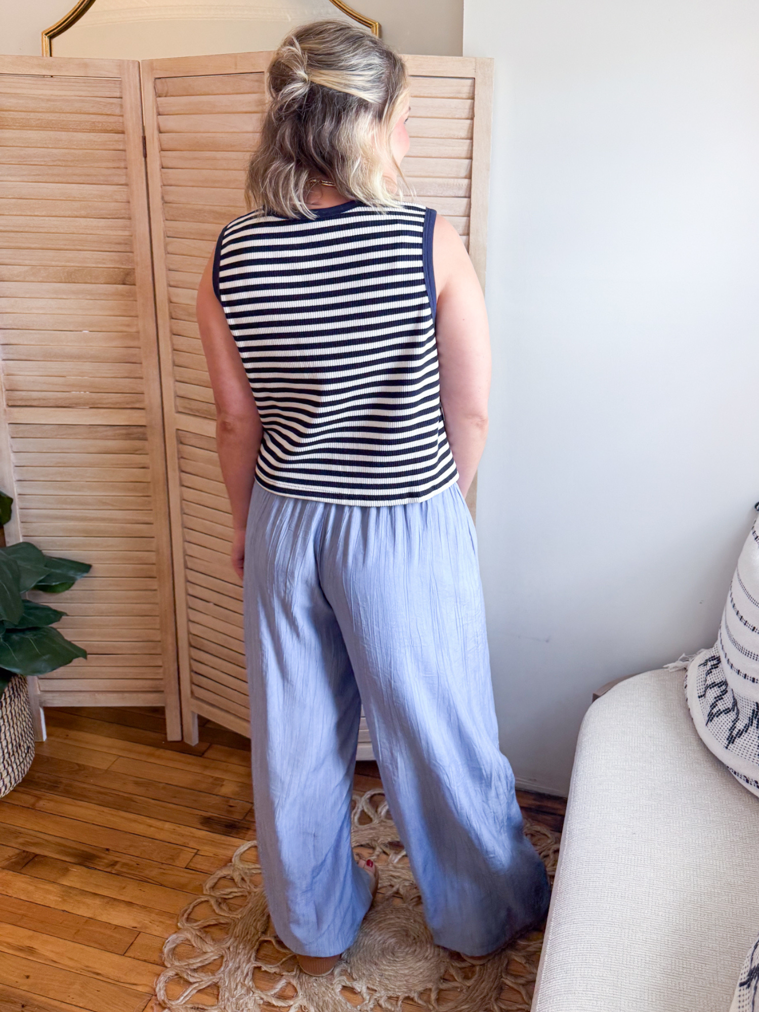 Marley Striped Sleeveless Top