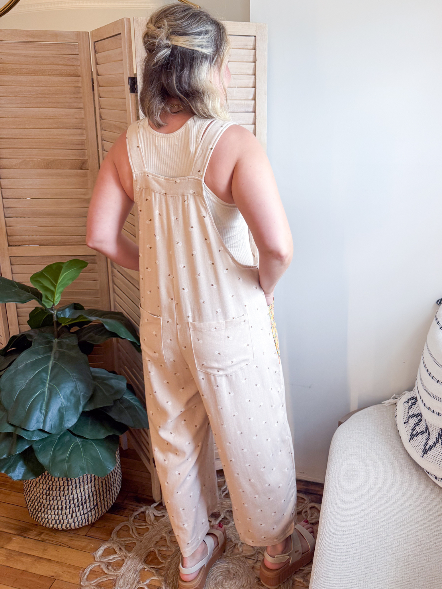 Carmen Ditsy Flower Overalls