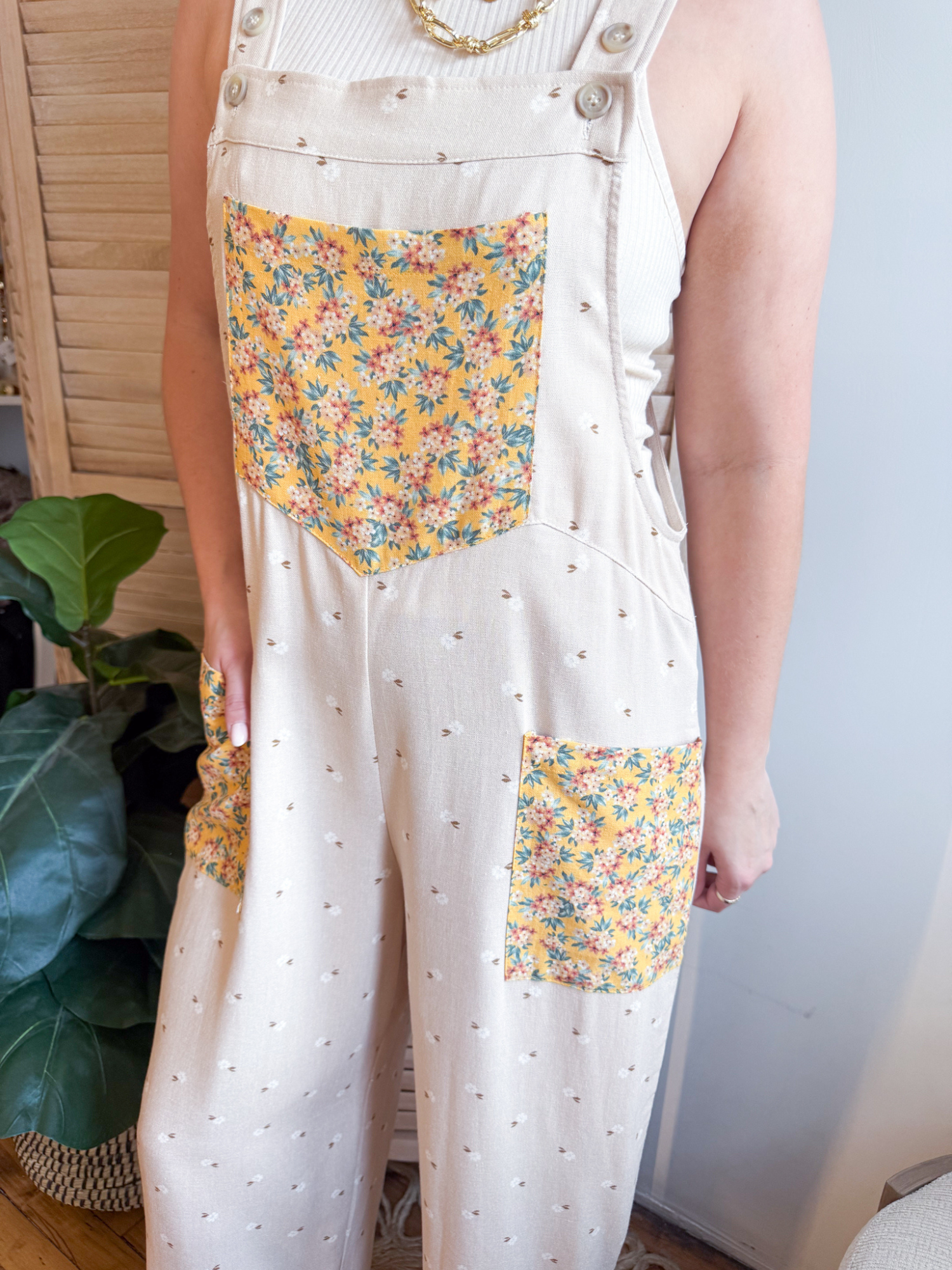 Carmen Ditsy Flower Overalls