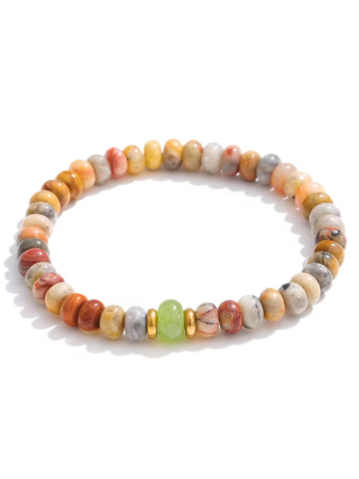 Multi Colored Stone Bracelet