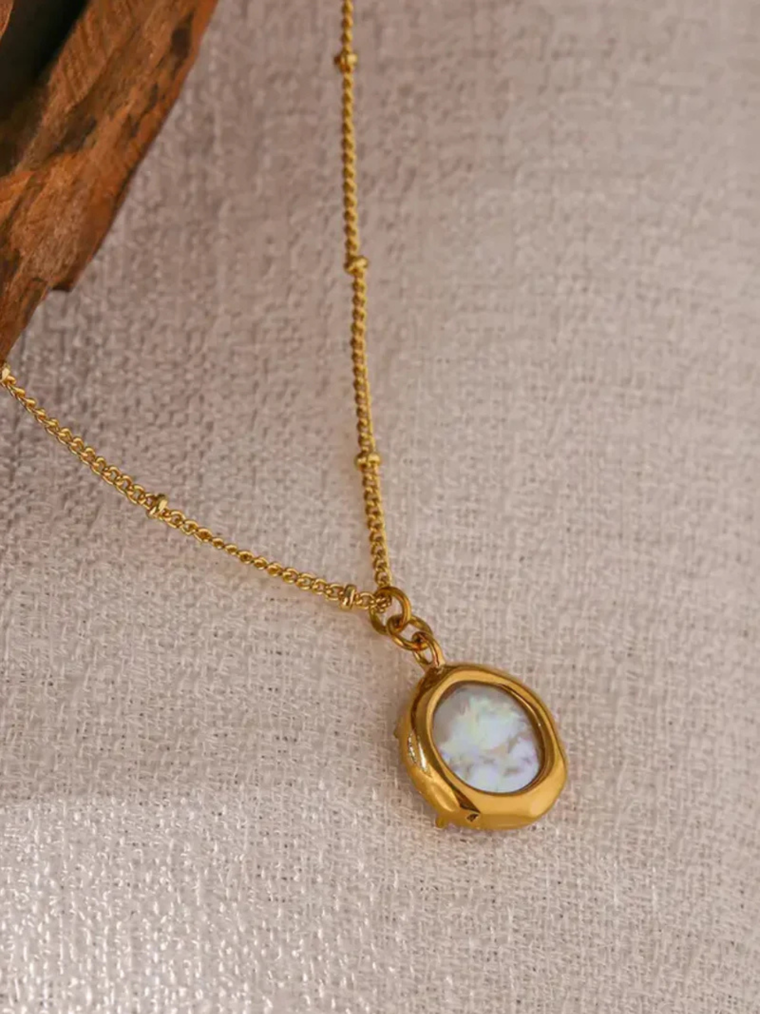 Pearl Amulet Necklace