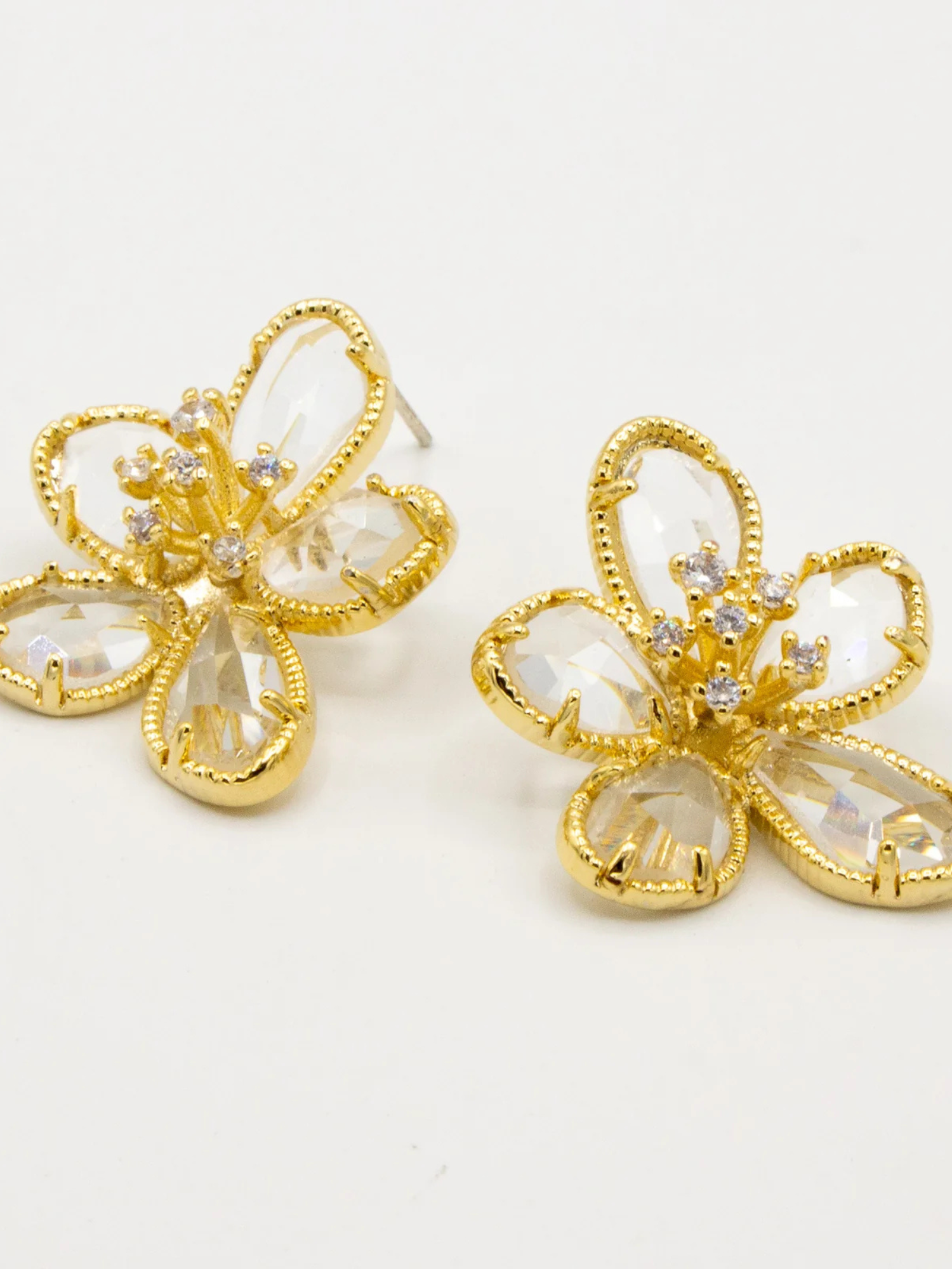 Shining Flower Earrings