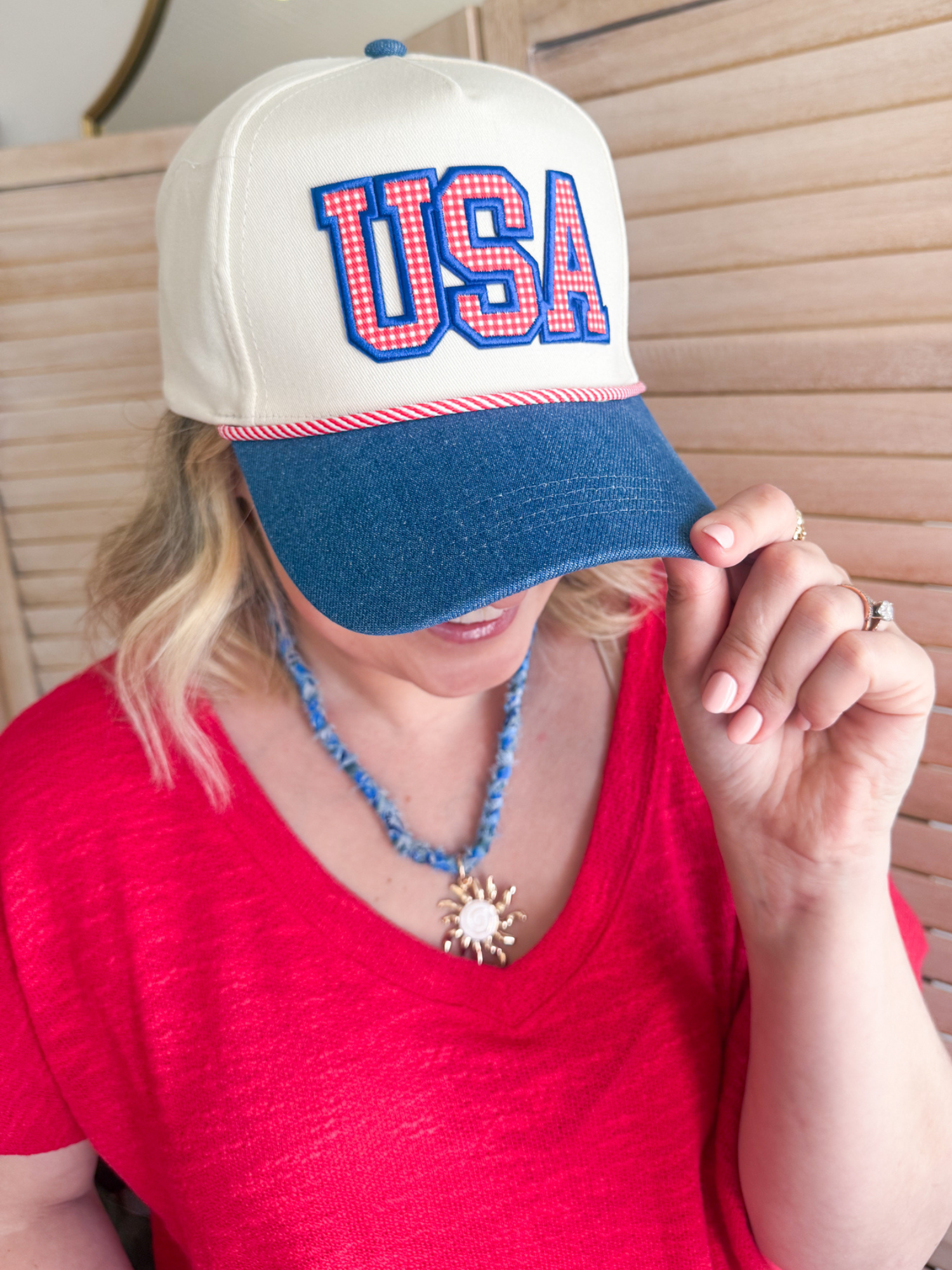 USA Patch Trucker Hat