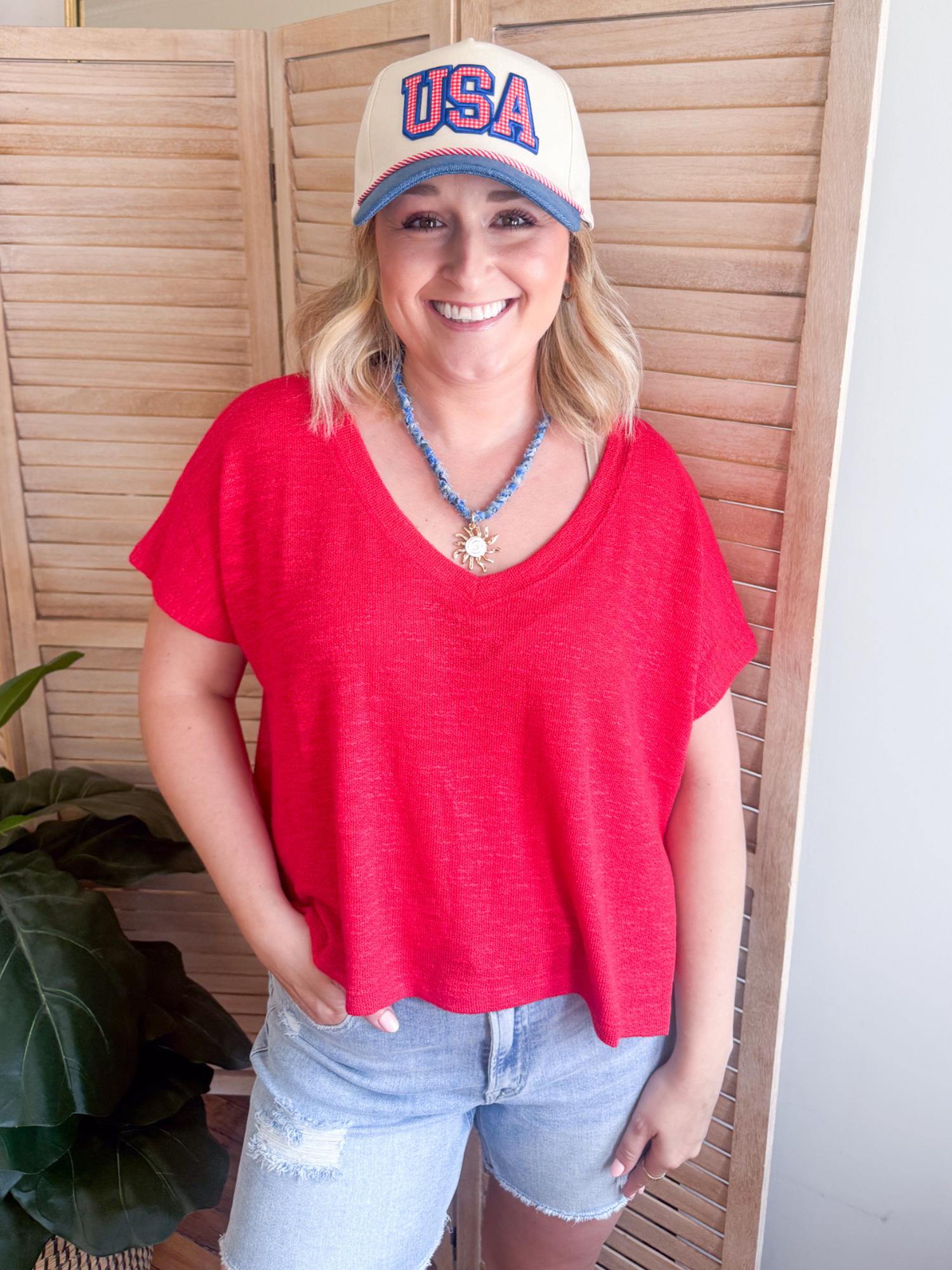 USA Patch Trucker Hat