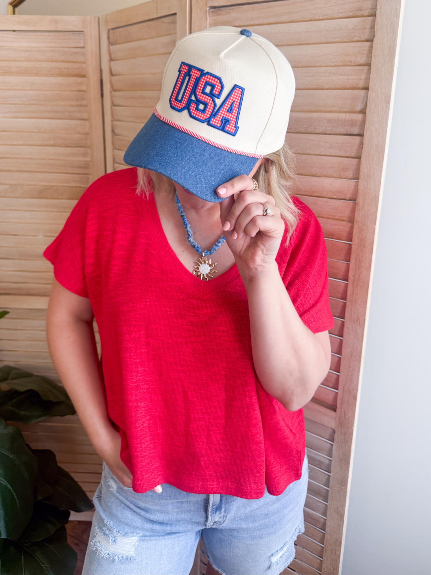 USA Patch Trucker Hat