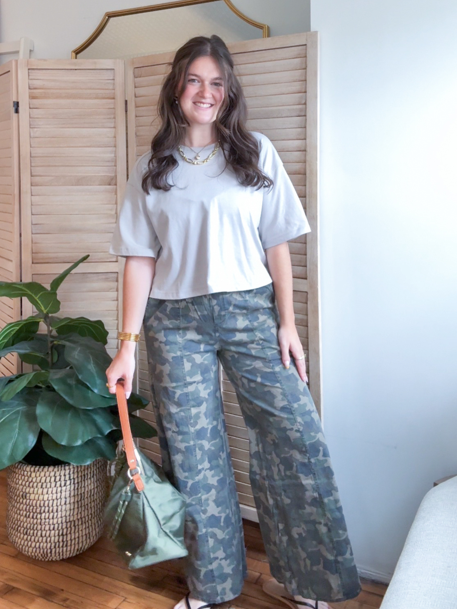 Kellie Washed Camo Pants