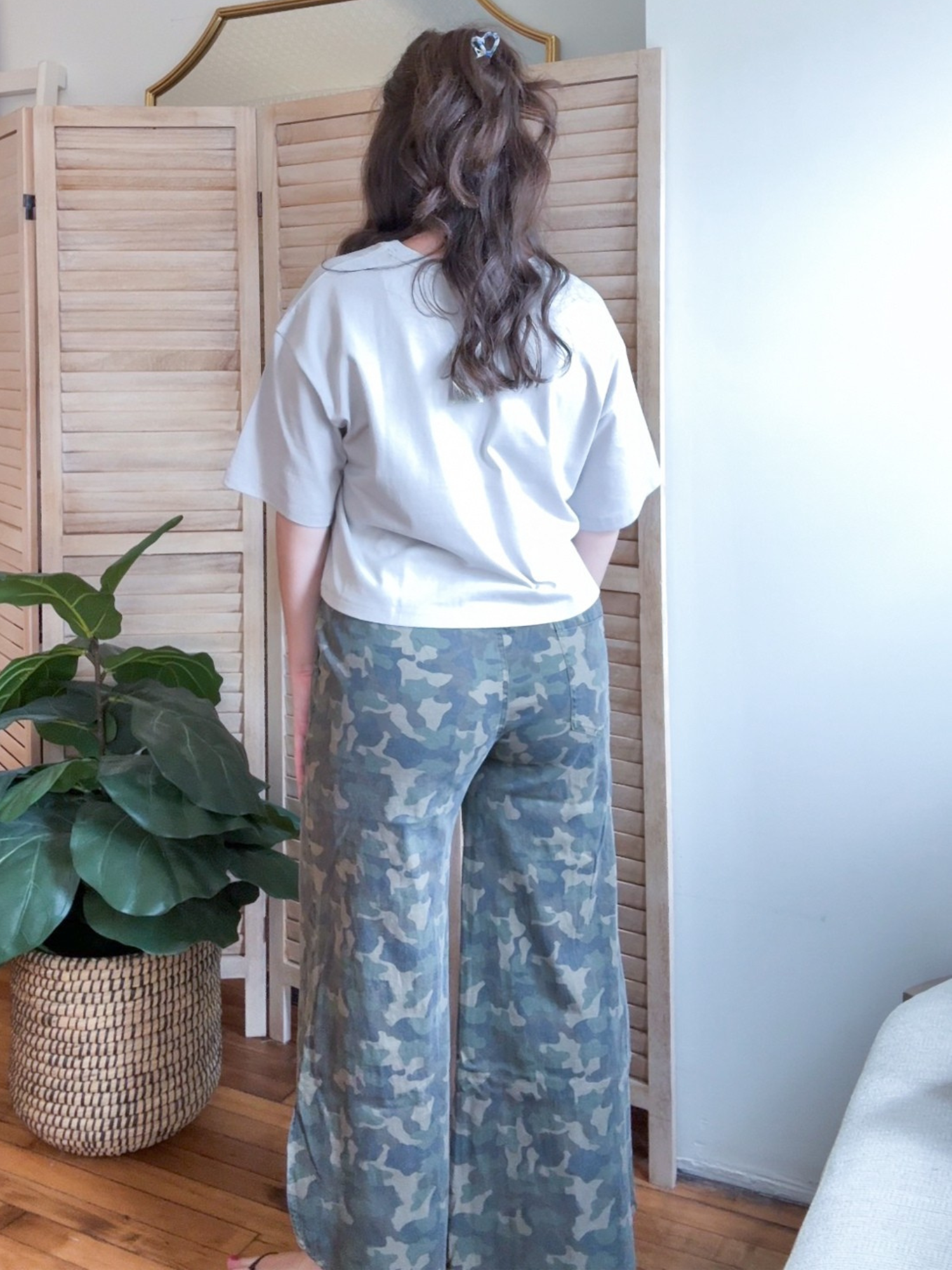 Kellie Washed Camo Pants