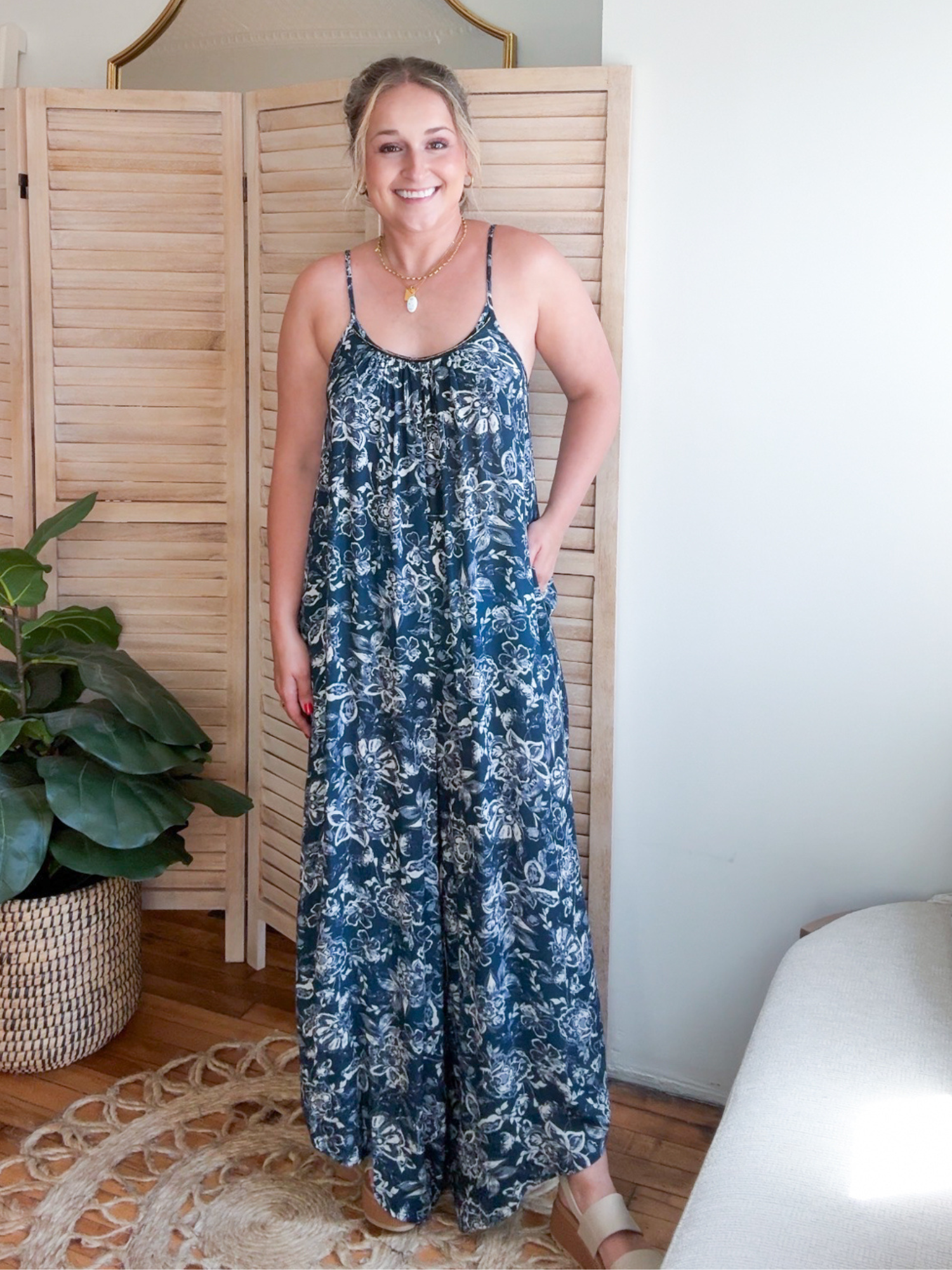 Campbell Floral Jumpsuit