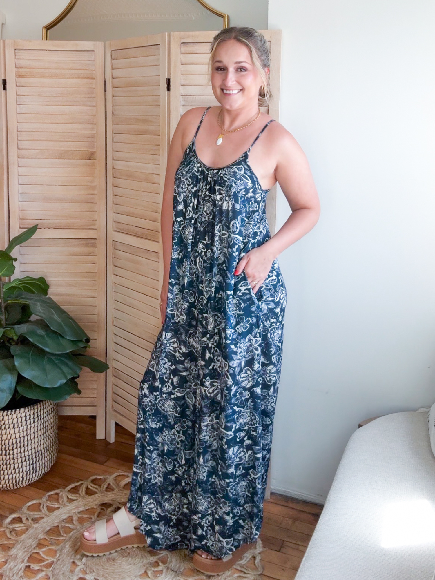 Campbell Floral Jumpsuit