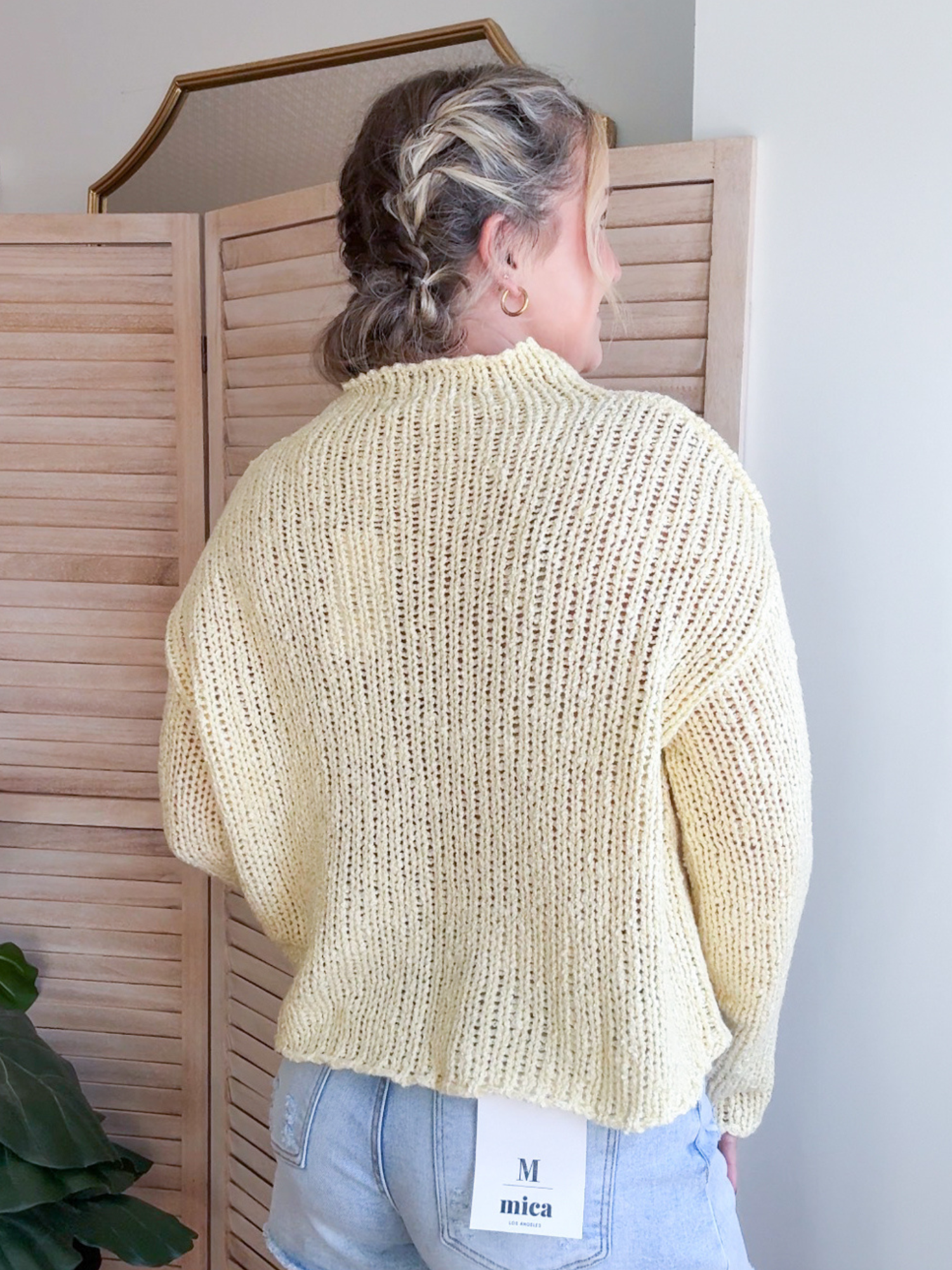 *RESTOCK* Maxine Knit Sweater - Lemon Yellow