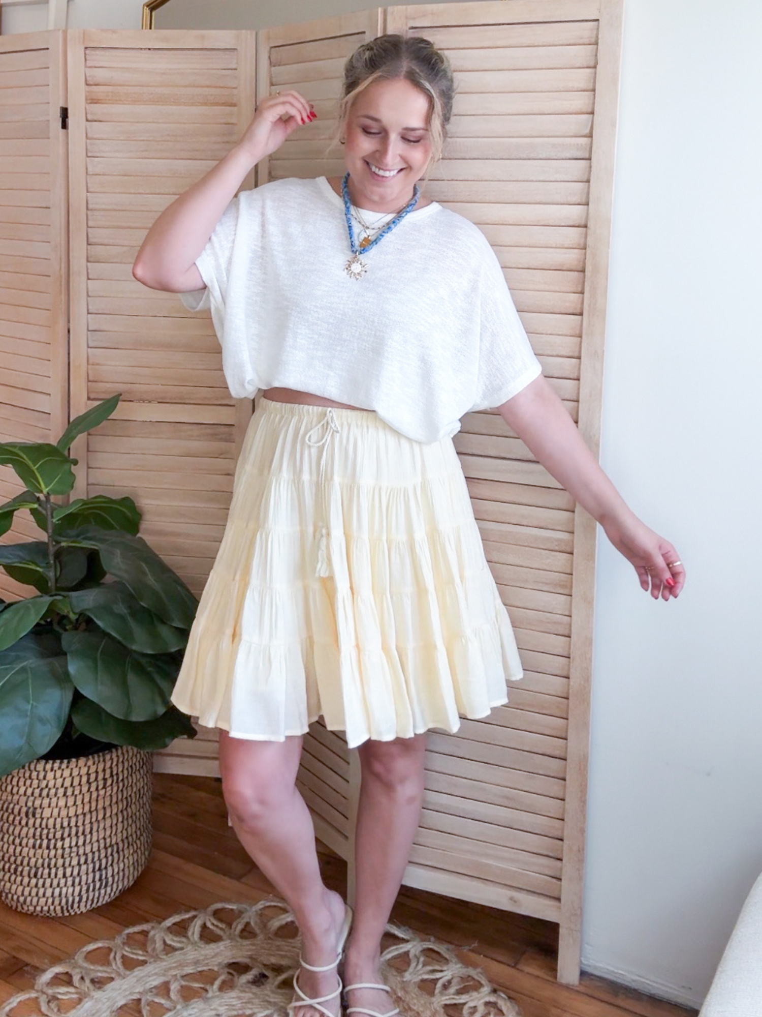 Calla Tiered Skirt