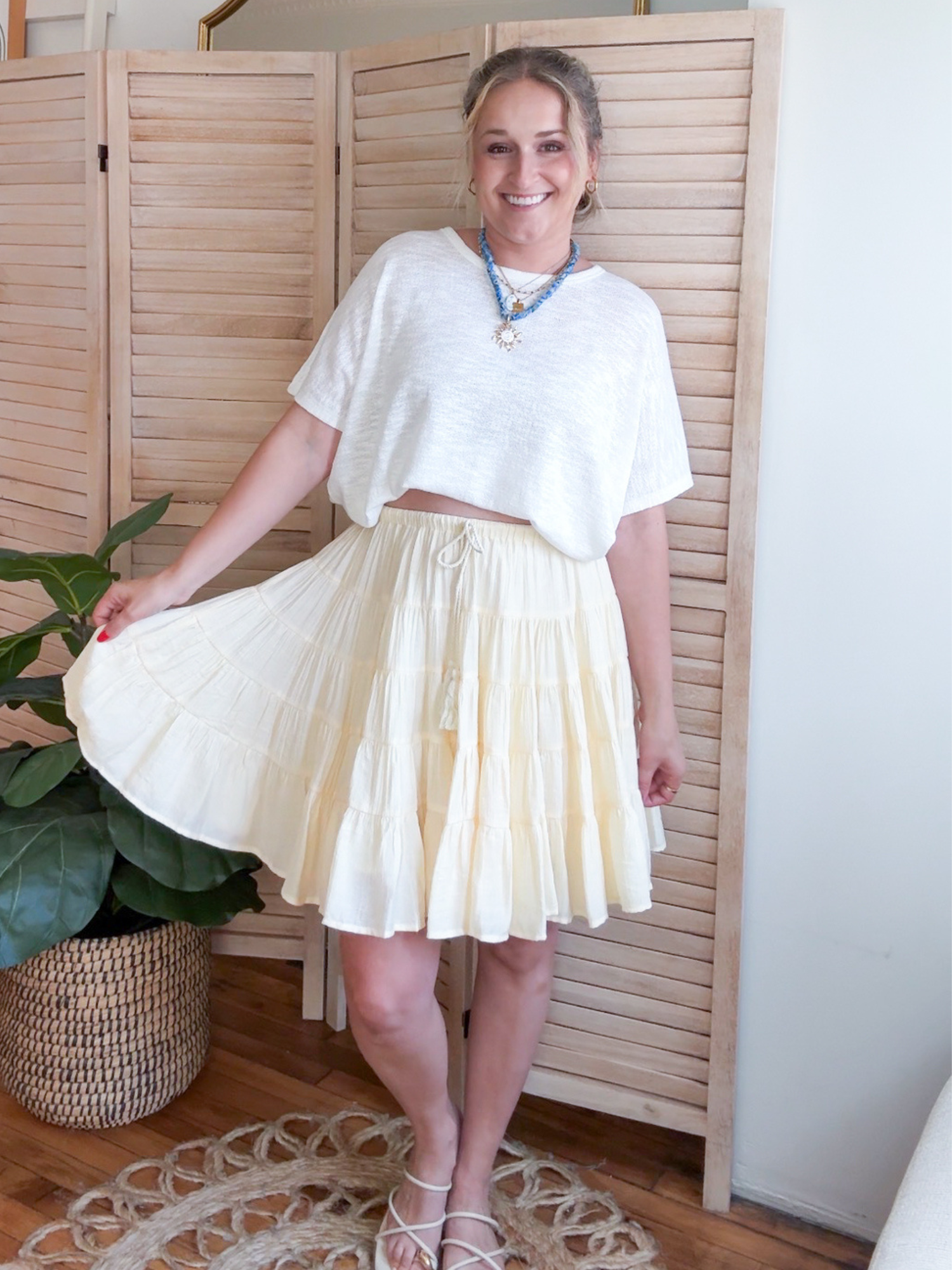 Calla Tiered Skirt