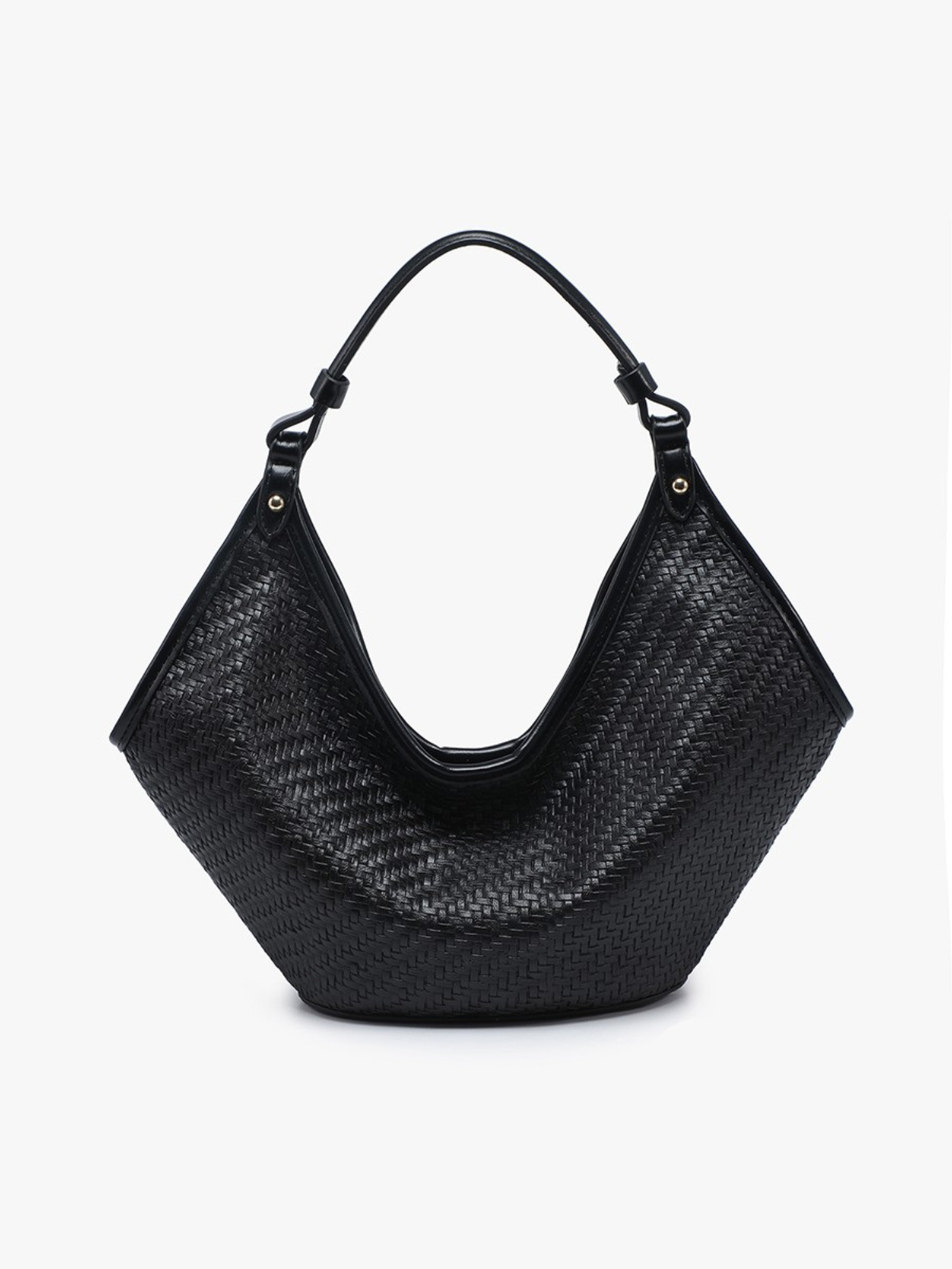Jade Woven Hobo Bag