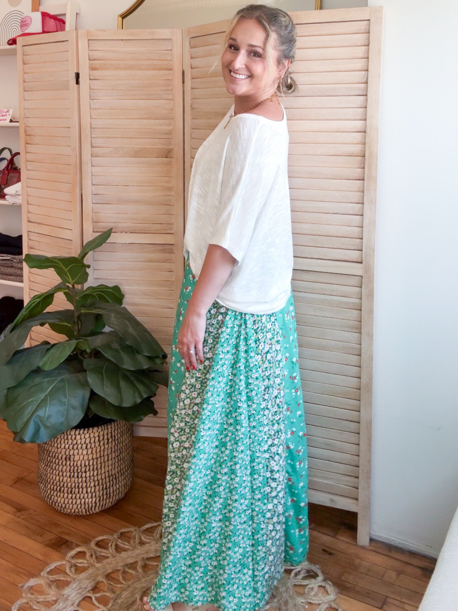 Lexie Floral Maxi Skirt
