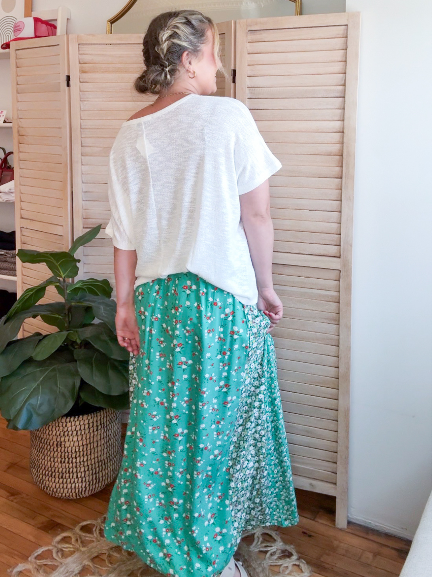 Lexie Floral Maxi Skirt
