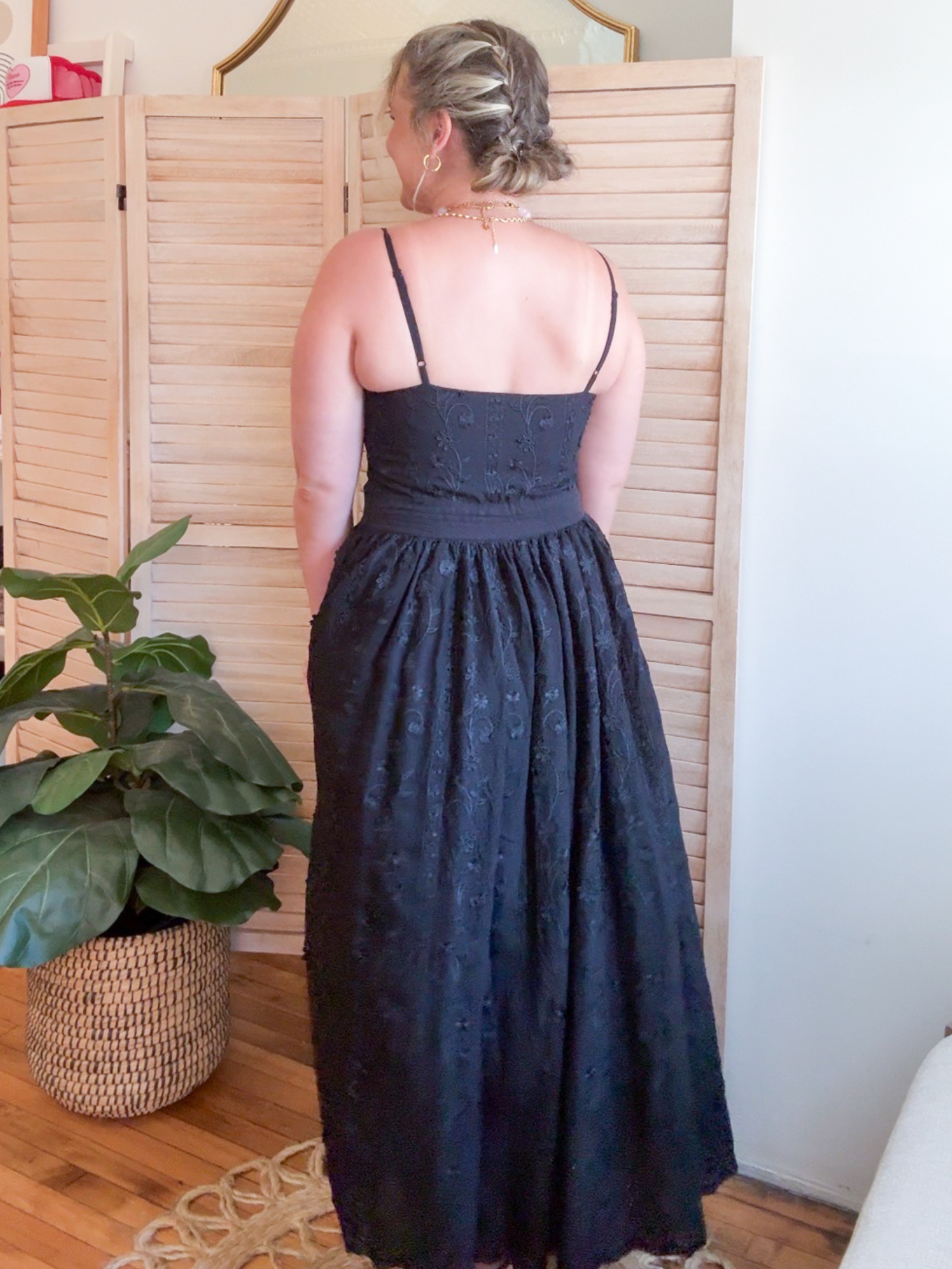 Michelle Lace Midi Dress