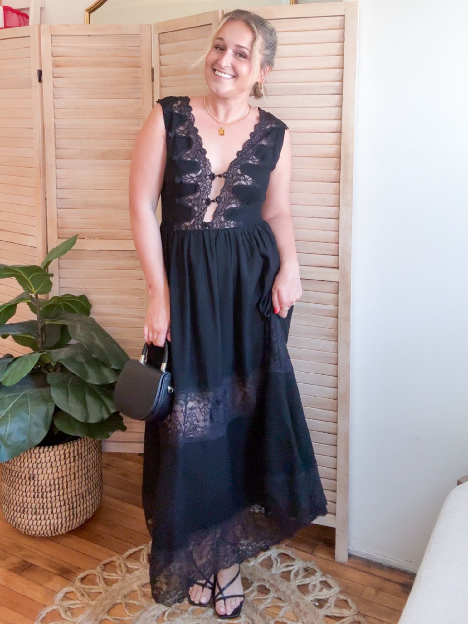 Kiersten Lace Midi Dress