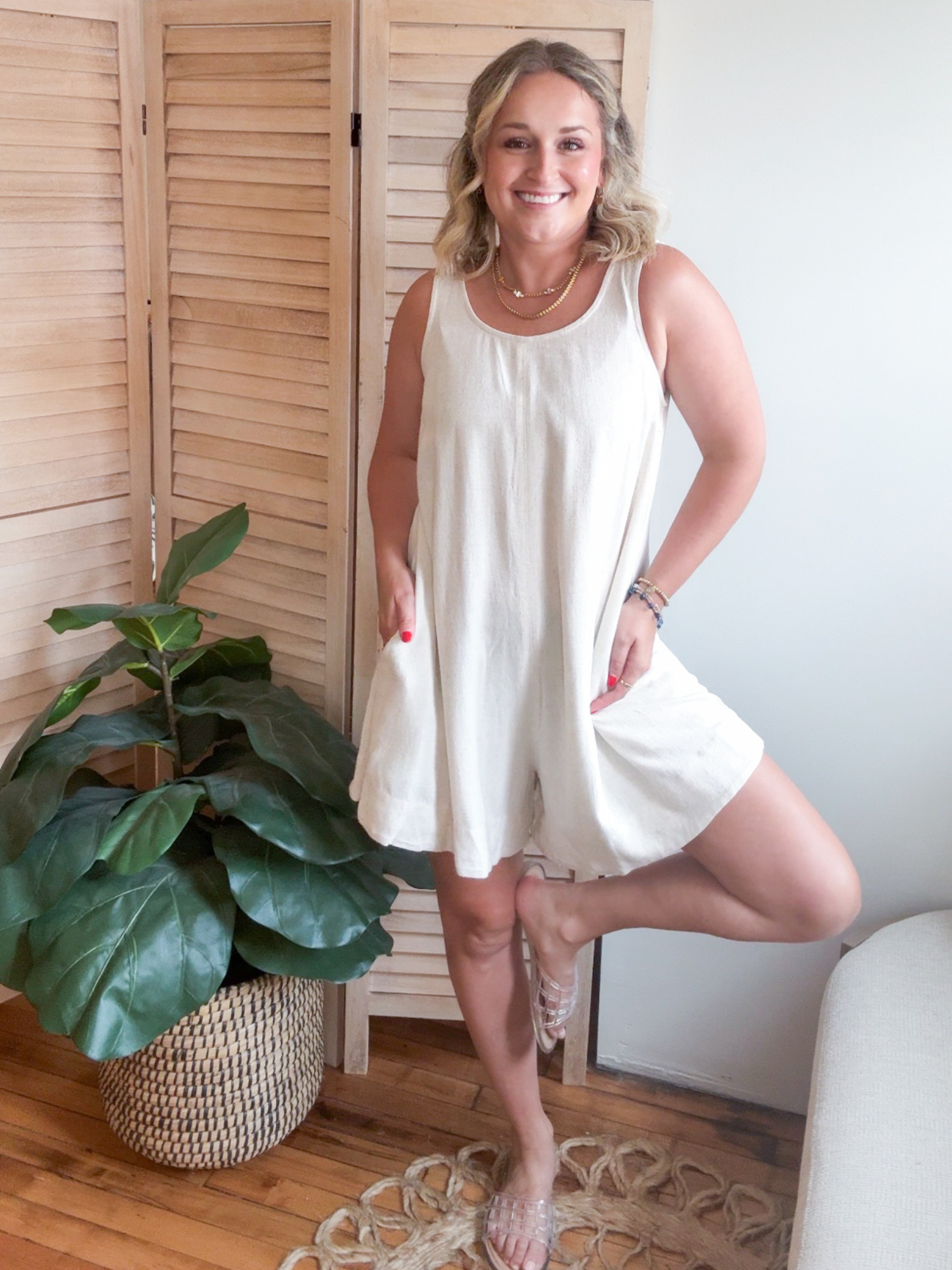 Delilah Loose Fit Romper
