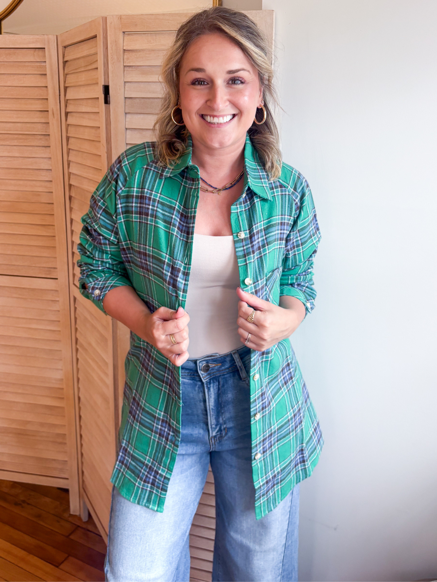 Orchard Plaid Button Down