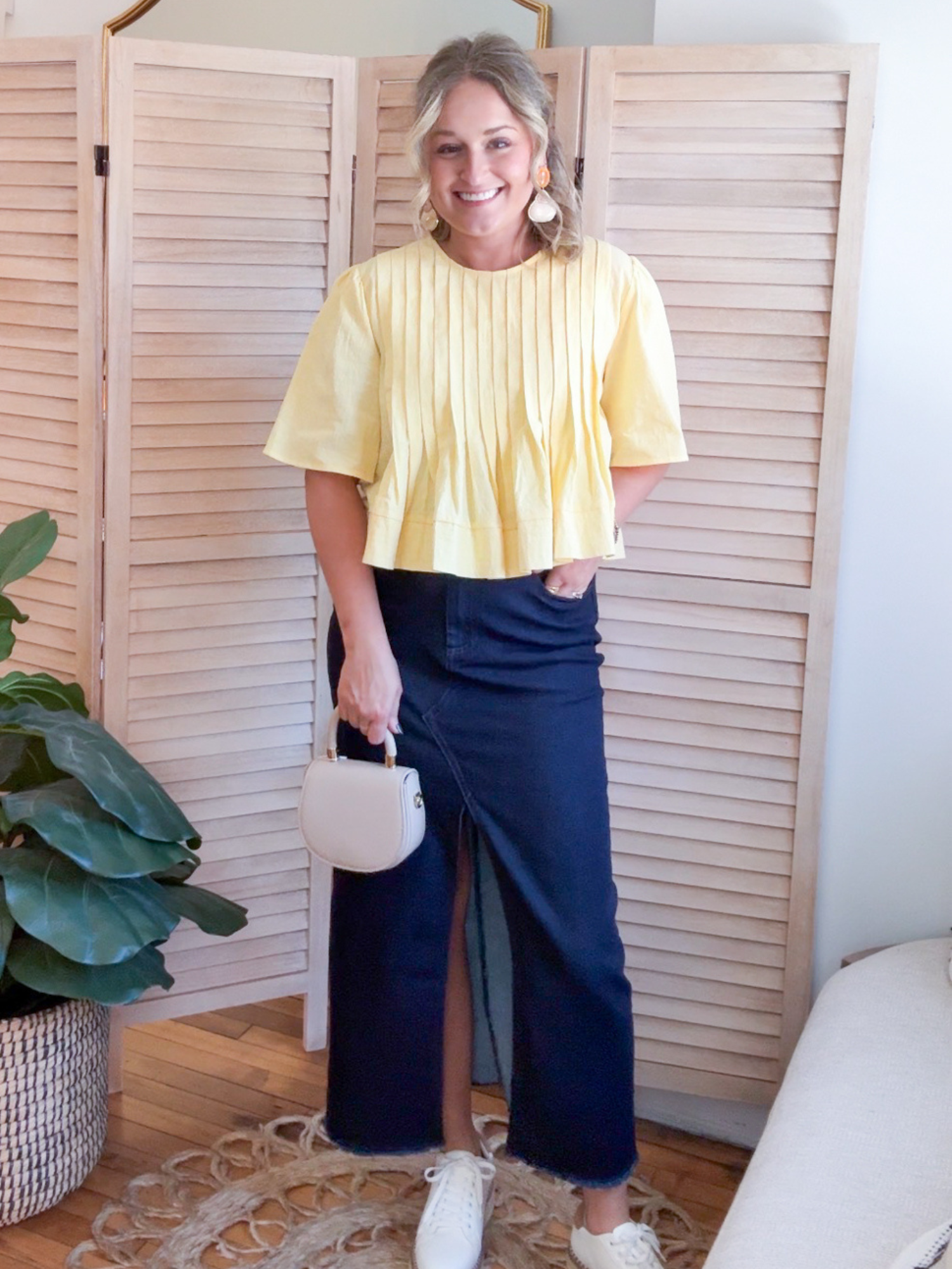 Tatum Denim Midi Skirt
