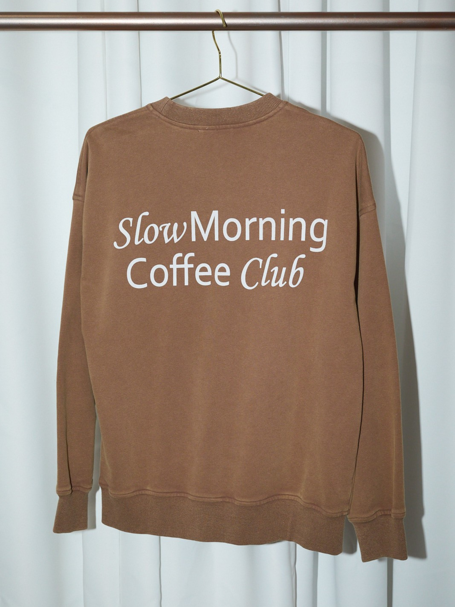 Slow Morning Coffee Club Crewneck