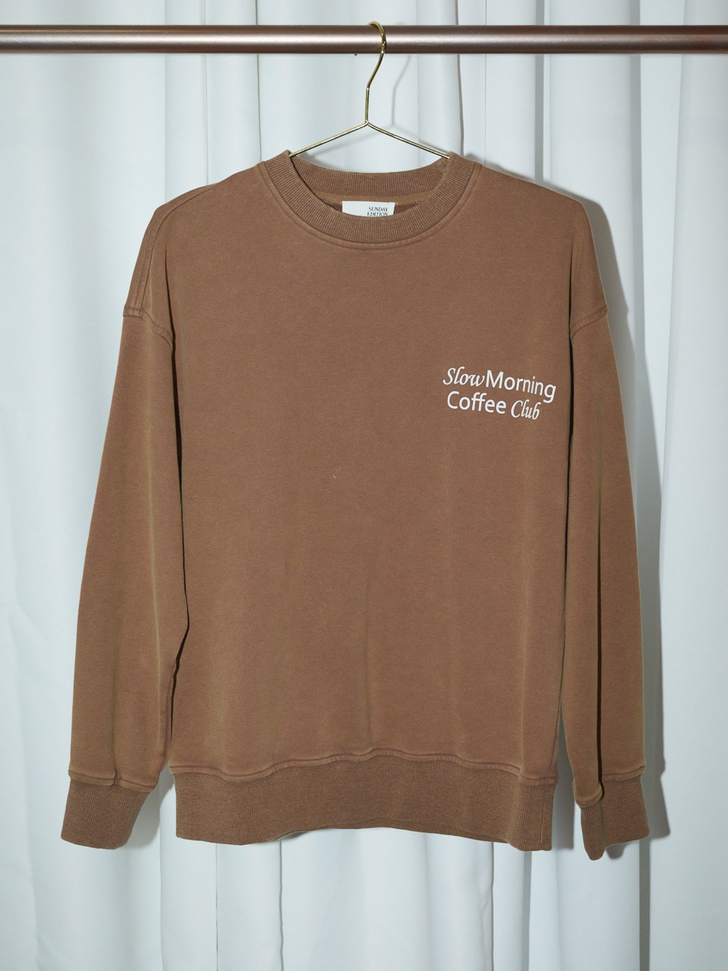 Slow Morning Coffee Club Crewneck