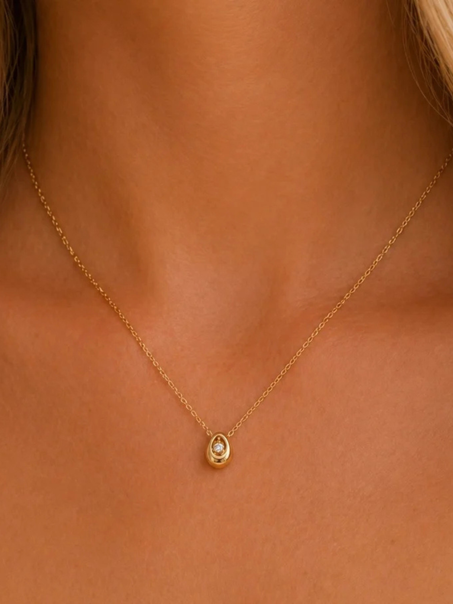 Dainty CZ Necklace