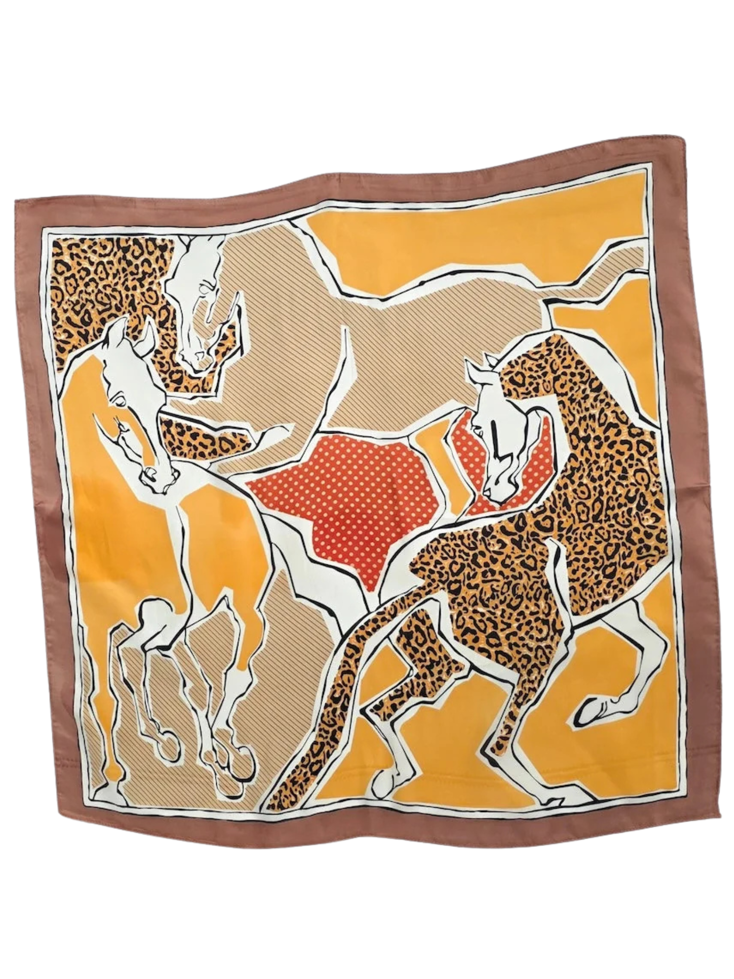 Indie Mix Square Scarf - The Collective Rose