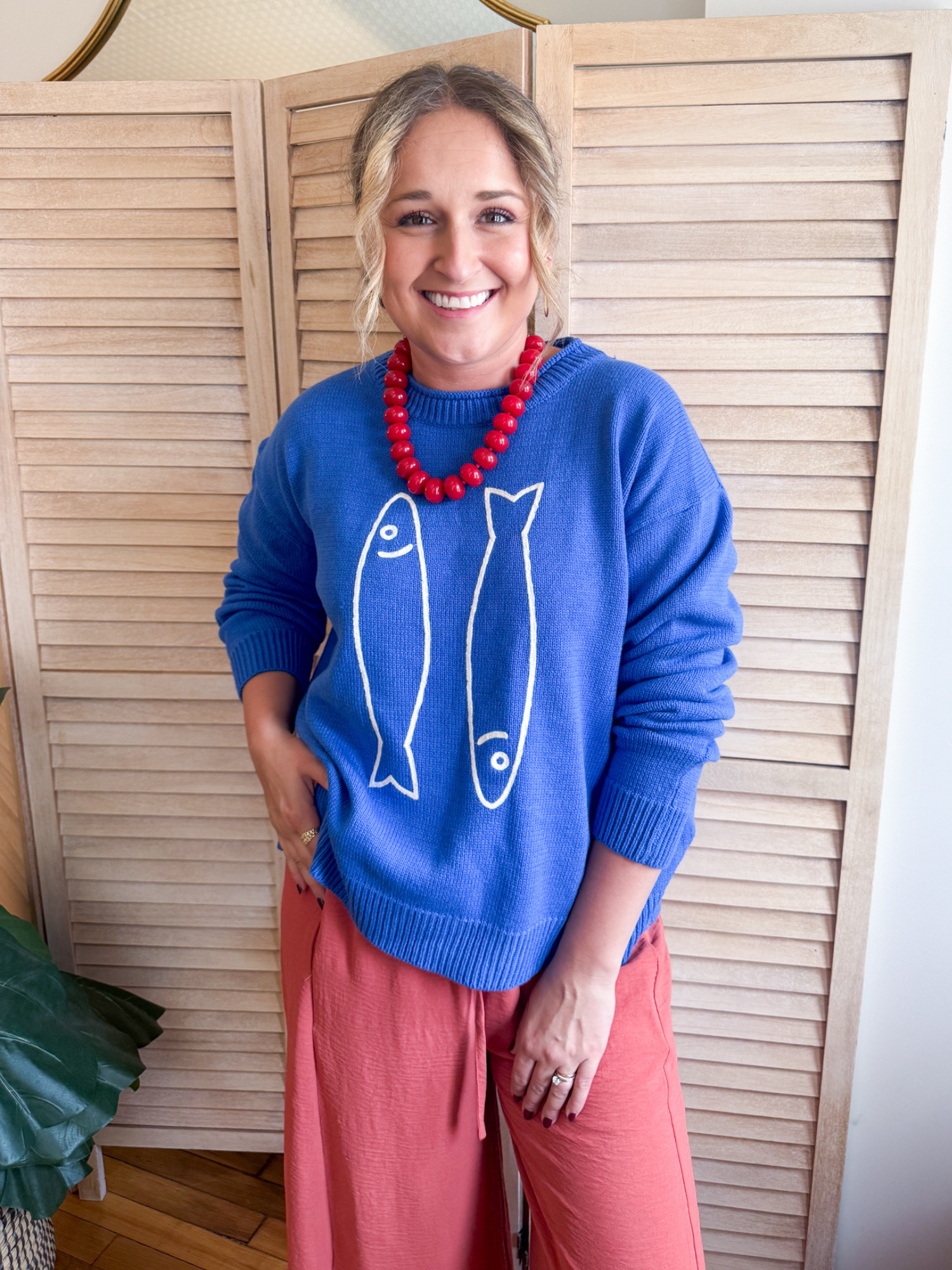 Sardine Knit Sweater - The Collective Rose