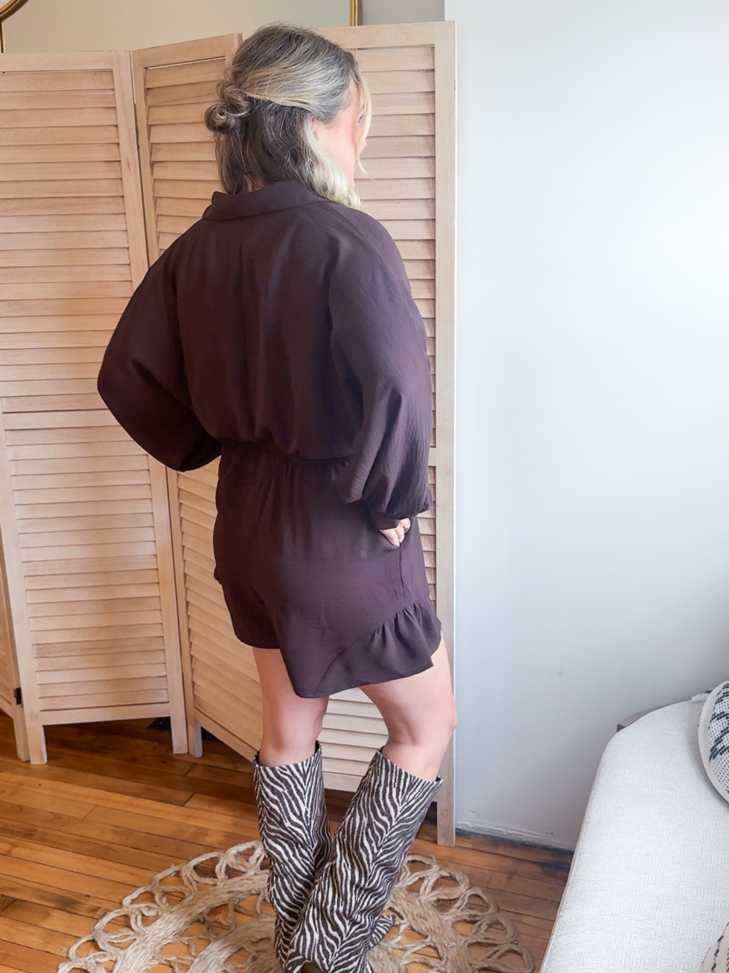 Briar Button Up Romper
