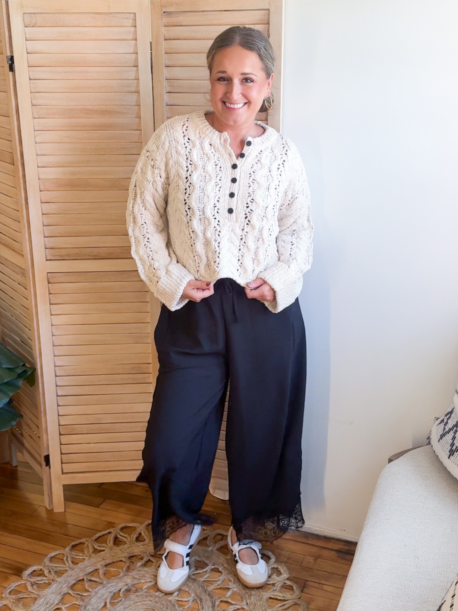 Cleo Cable Knit Sweater