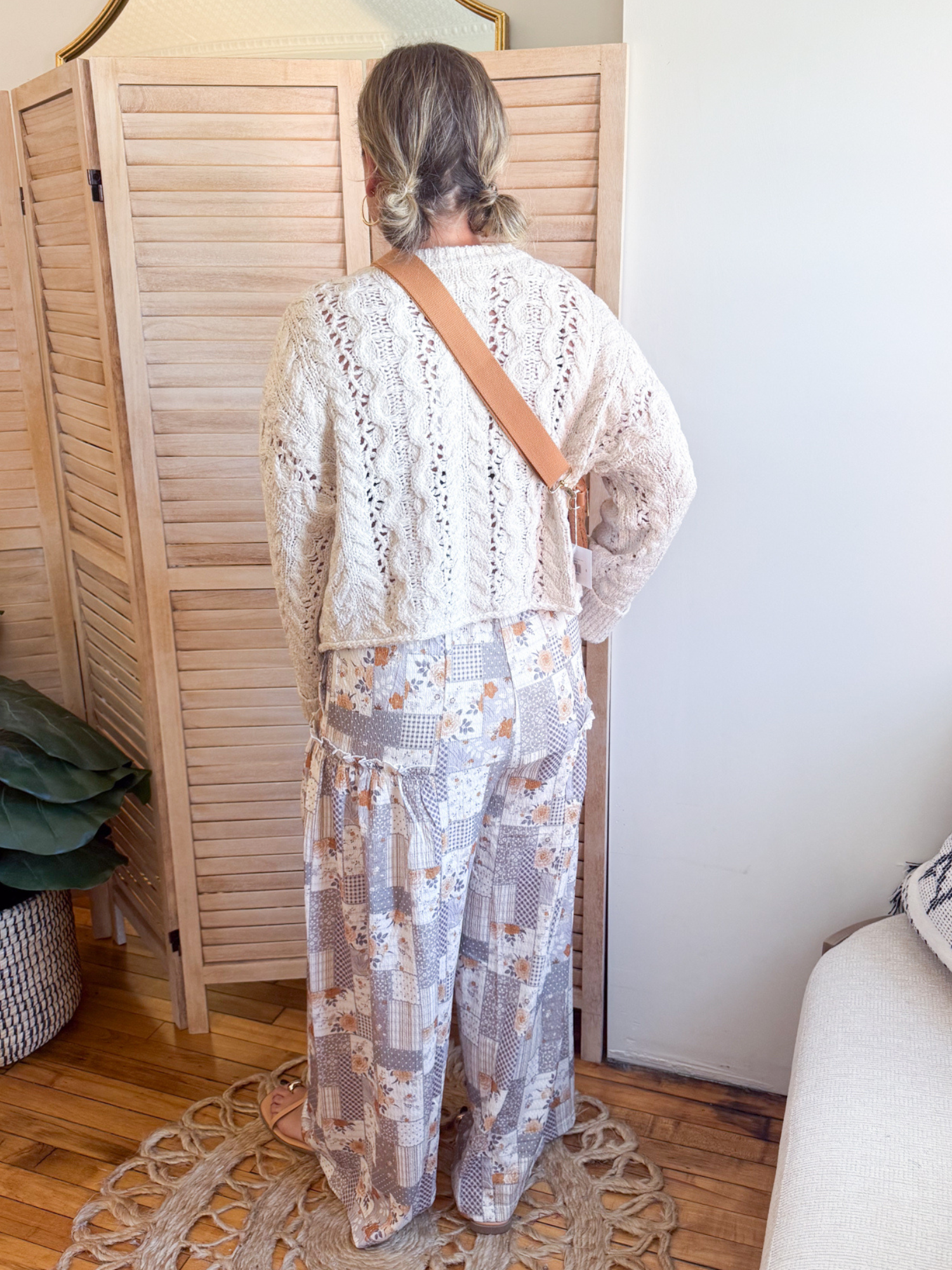 Isla Patchwork Wide Leg Pants