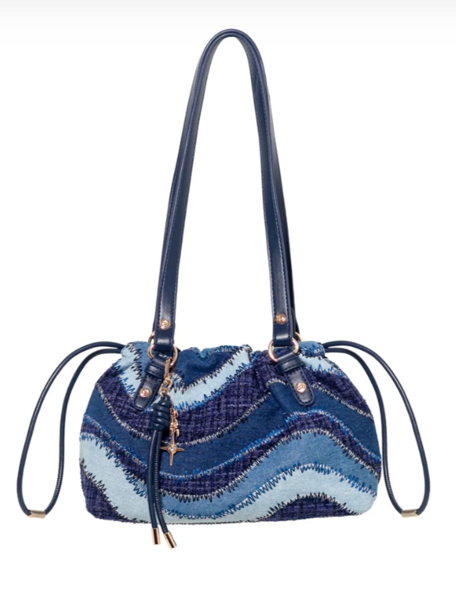 Desert Stitch Shoulder Bag - Denim