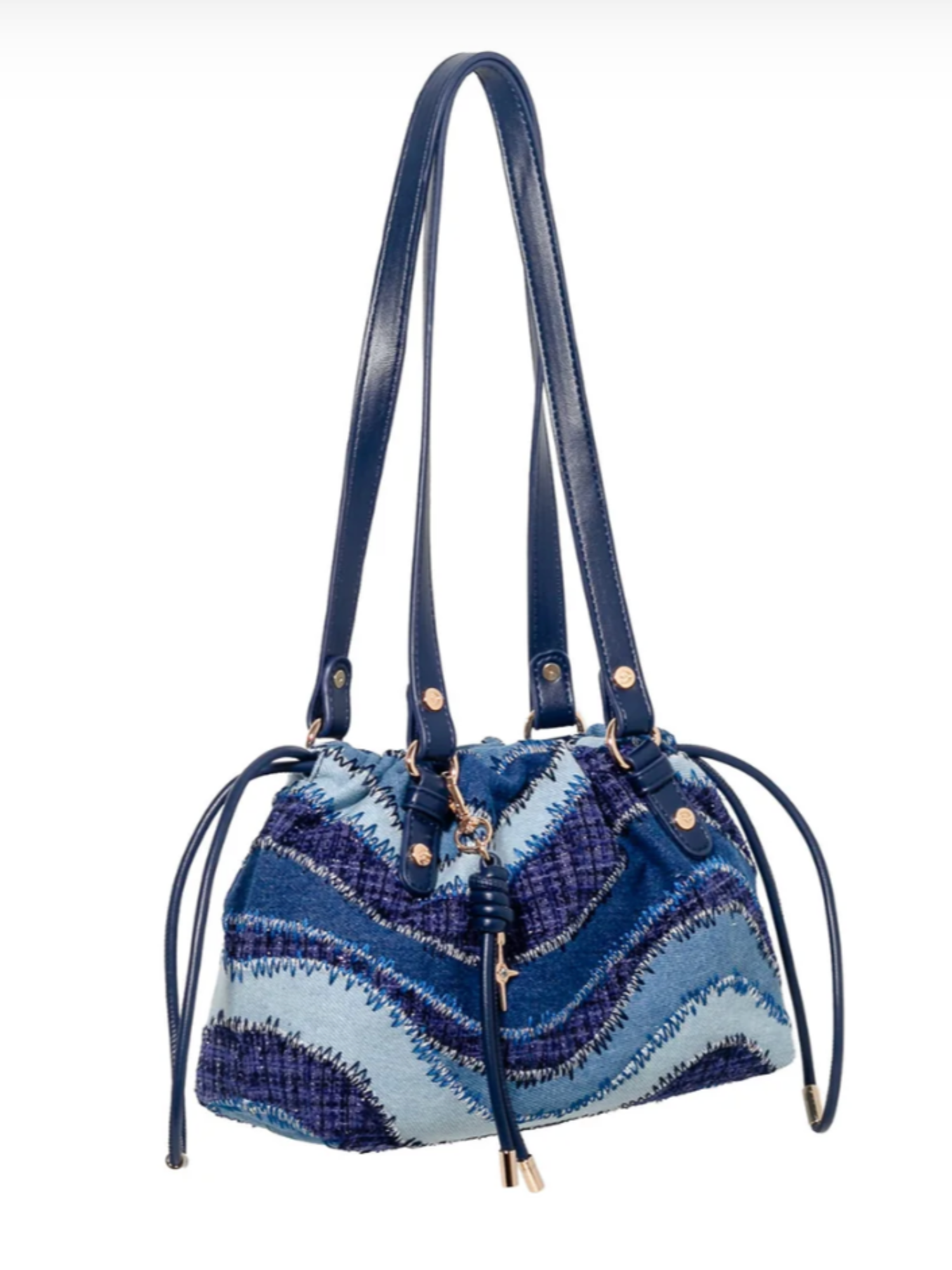 Desert Stitch Shoulder Bag - Denim