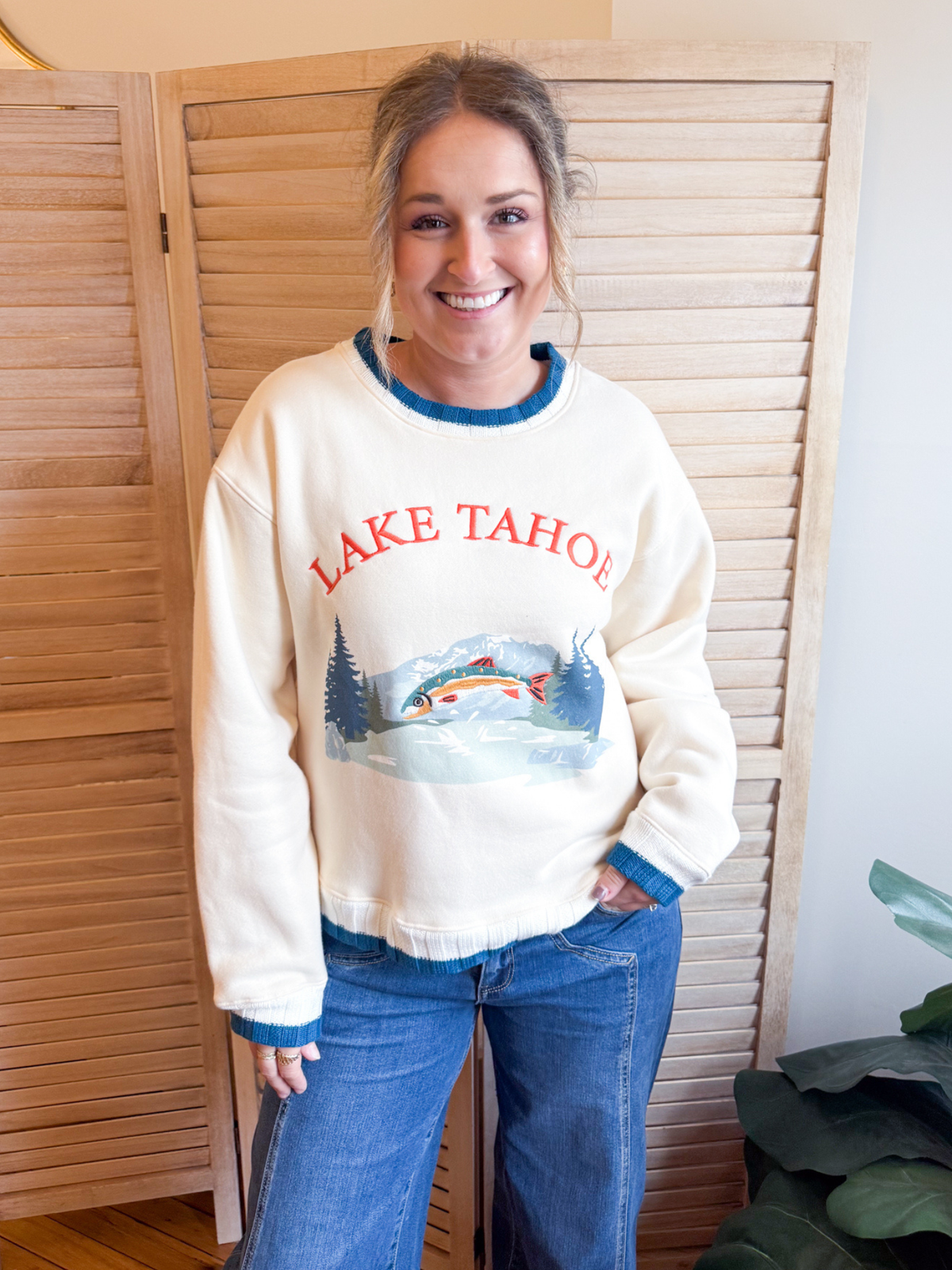 Lake Tahoe Sweater Hem Pullover