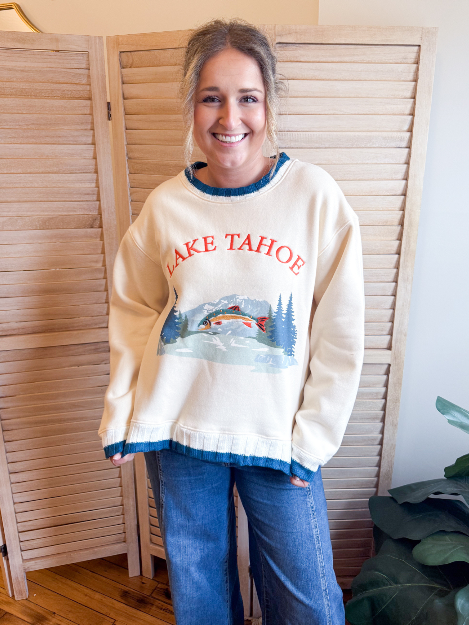 Lake Tahoe Sweater Hem Pullover
