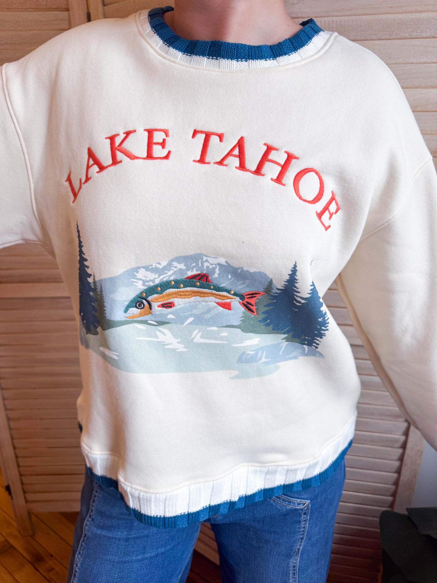 Lake Tahoe Sweater Hem Pullover